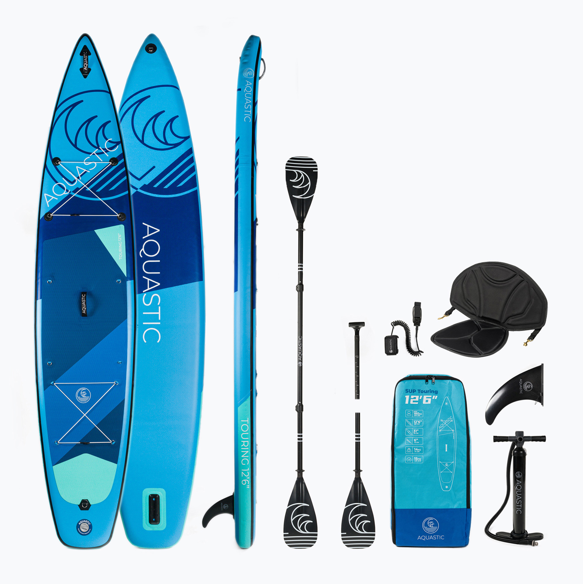 Deska SUP AQUASTIC Touring 12'6