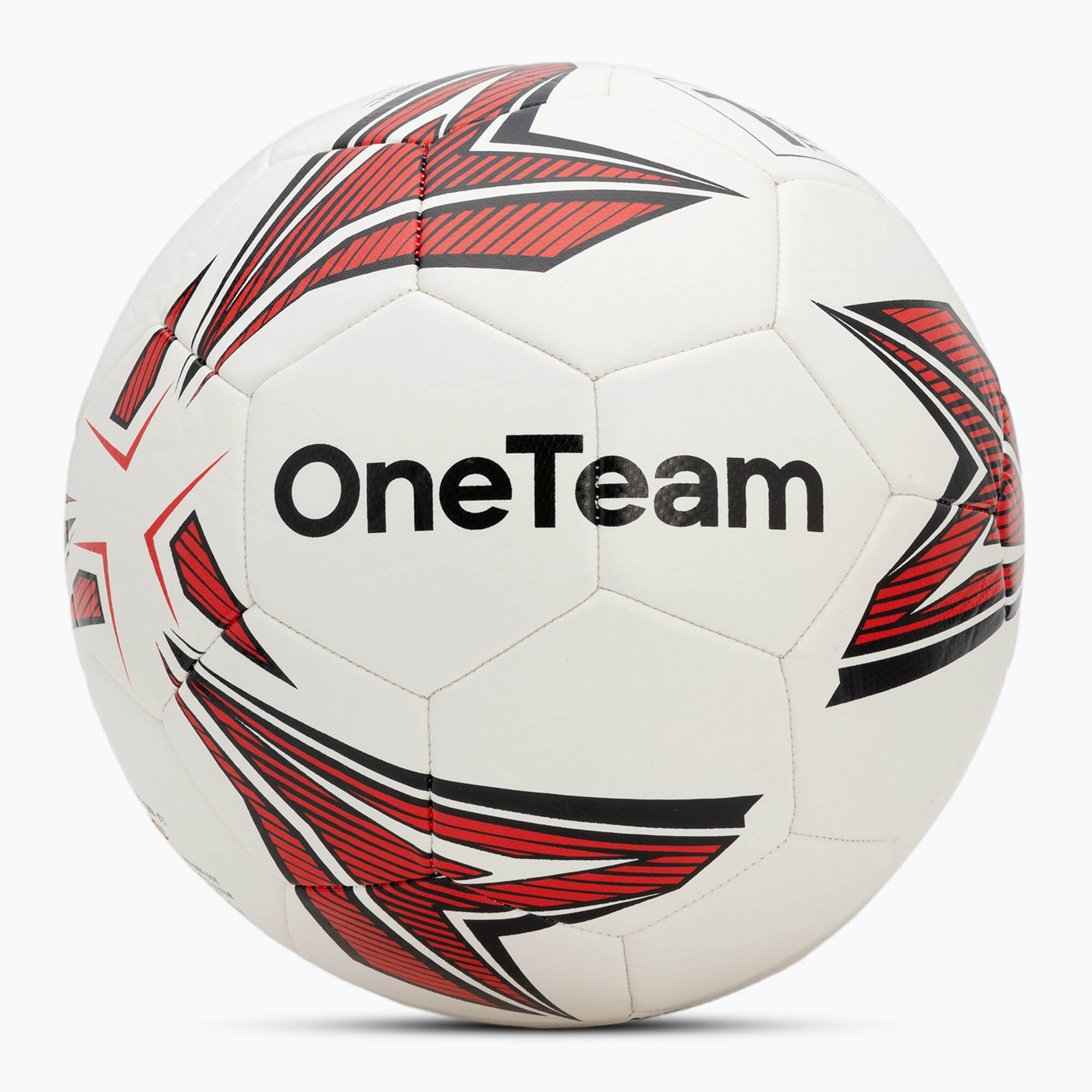 Futbalová lopta OneTeam MS Basic červené veľkosť 5 (MS Basic OT-FBB)