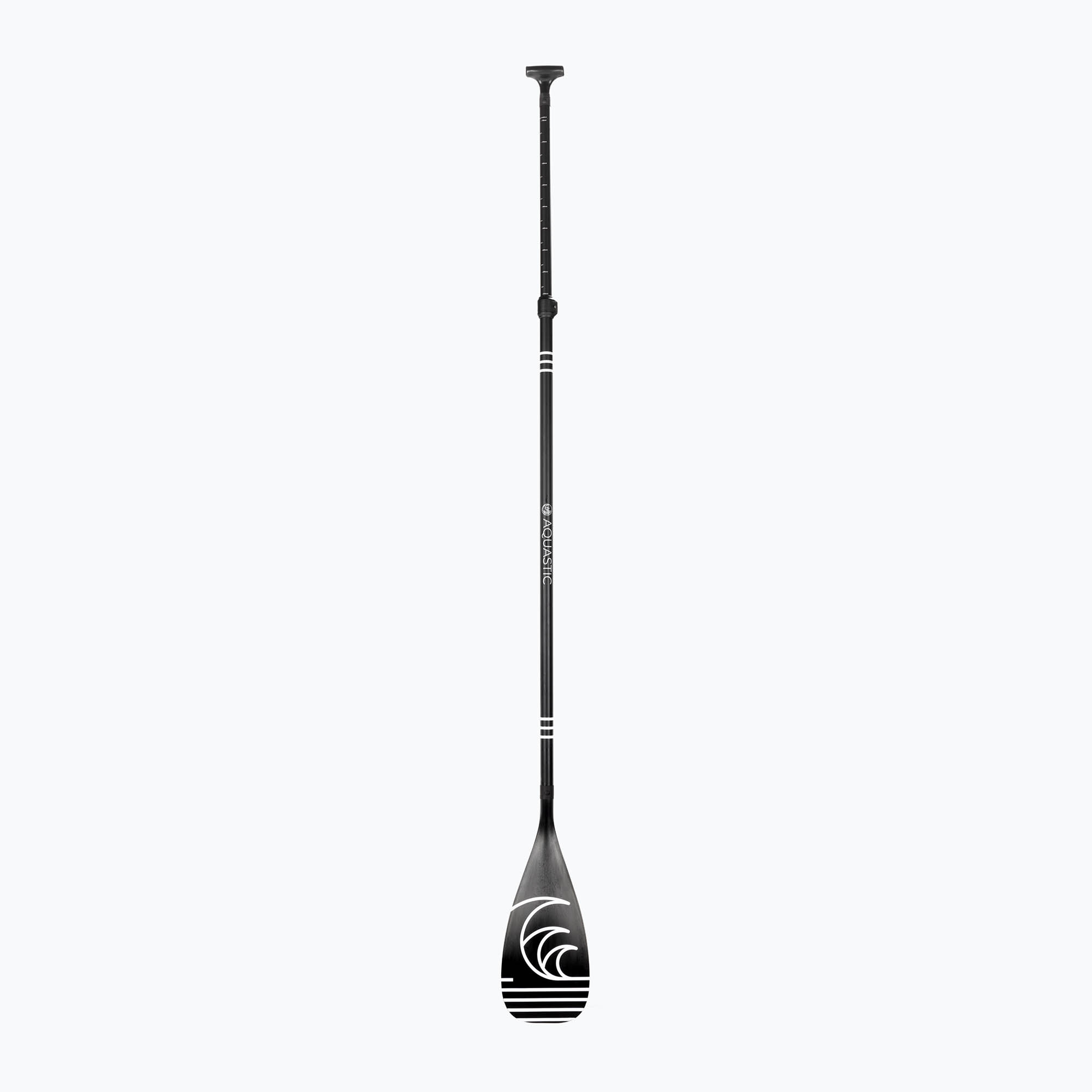 Wiosło SUP 2-częściowe AQUASTIC AQS-SPD003 170-220 cm czarne 
