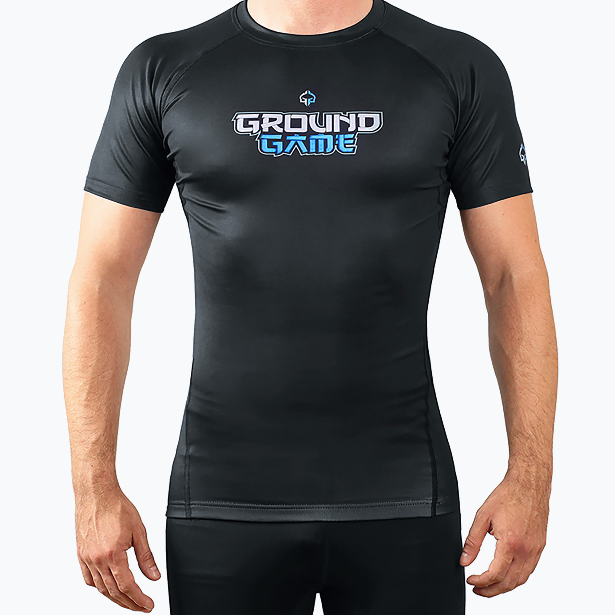 Rashguard męski Ground Game Yokai 3.0 czarny/multi 