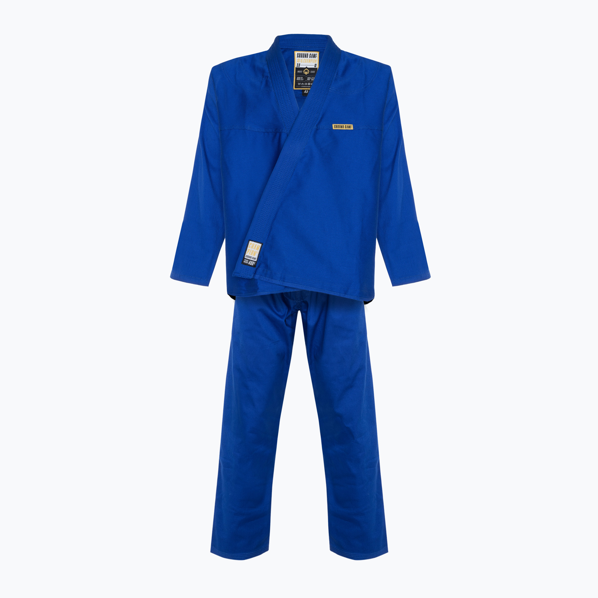 GI per Brazilian jiu-jitsu Ground Game Champion 3.0 blu (A2) (Champion 3.0 2401GIBJJMENCH3BLUA3)
