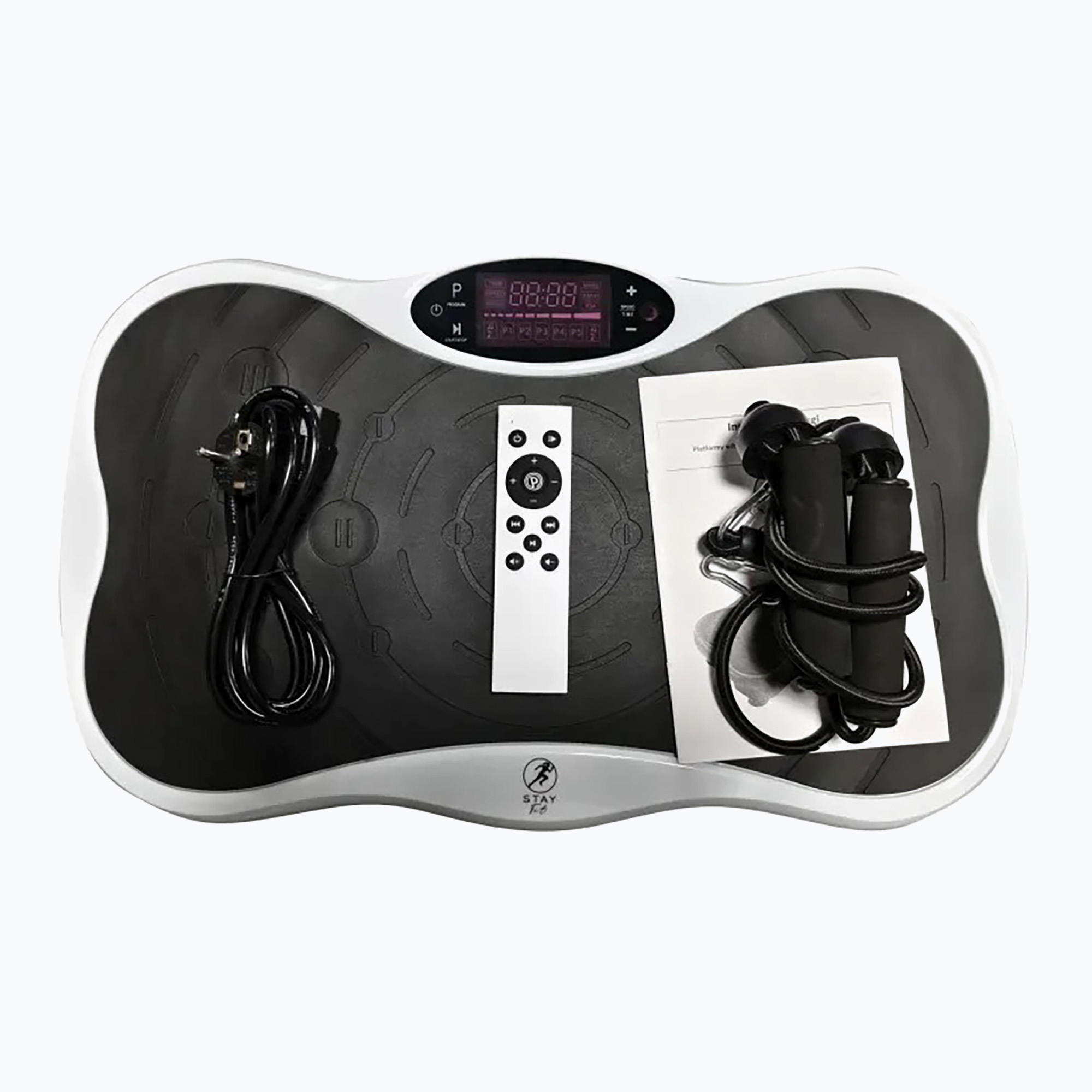 Вибрационна платформа Extralink Moonwalk Spin Move black/white