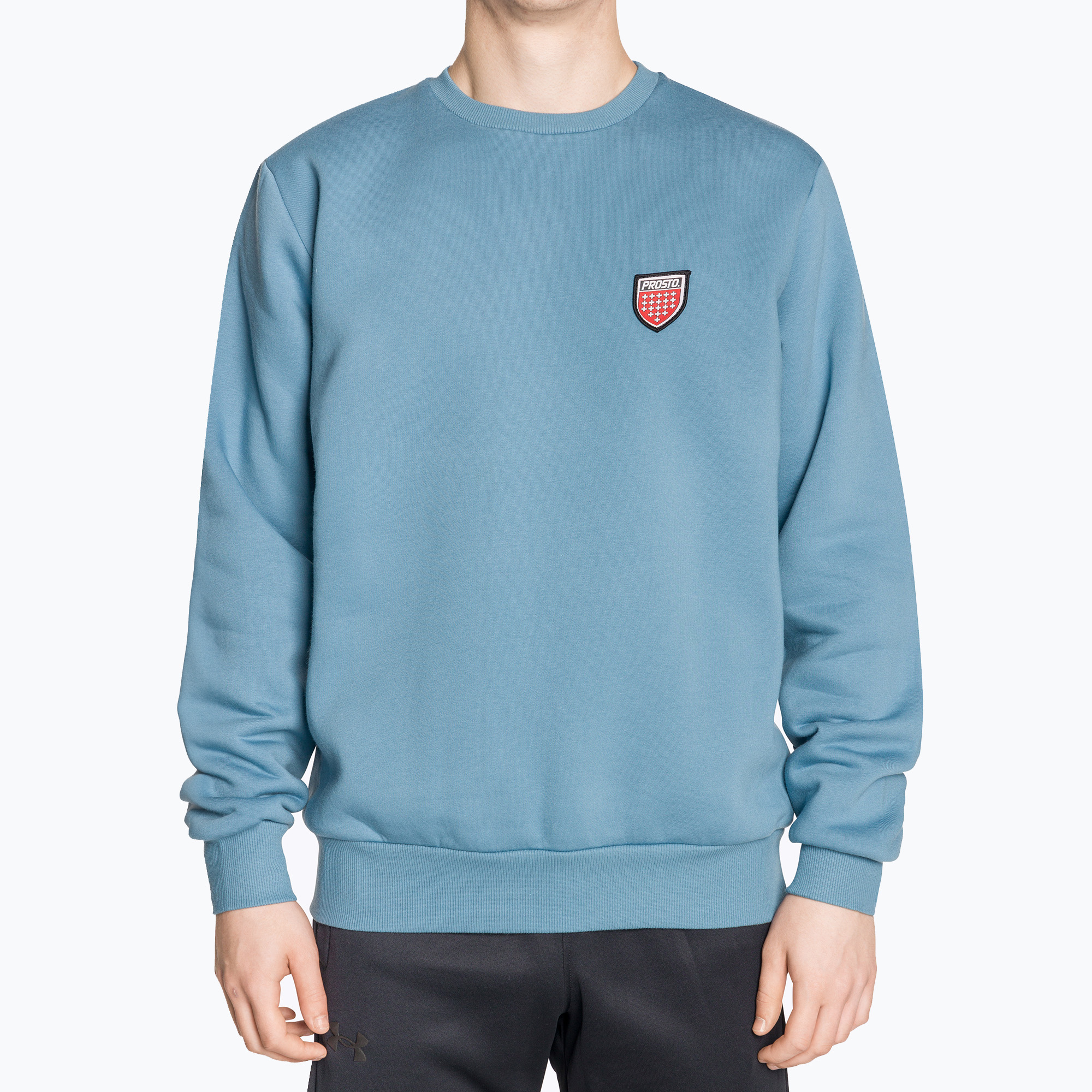 Bluza męska PROSTO Crewneck Bazy blue 