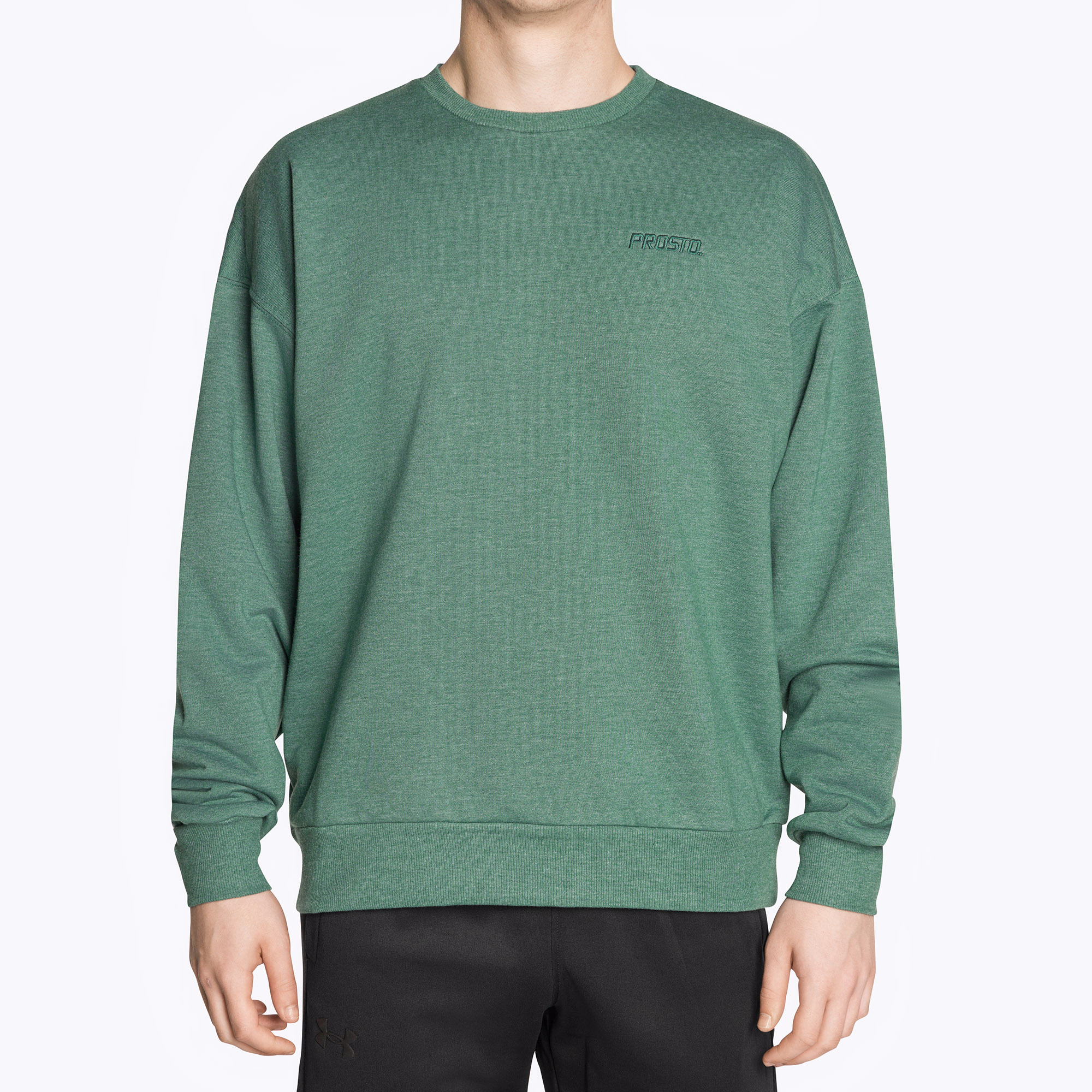 Bluza męska PROSTO Crewneck Palk green 