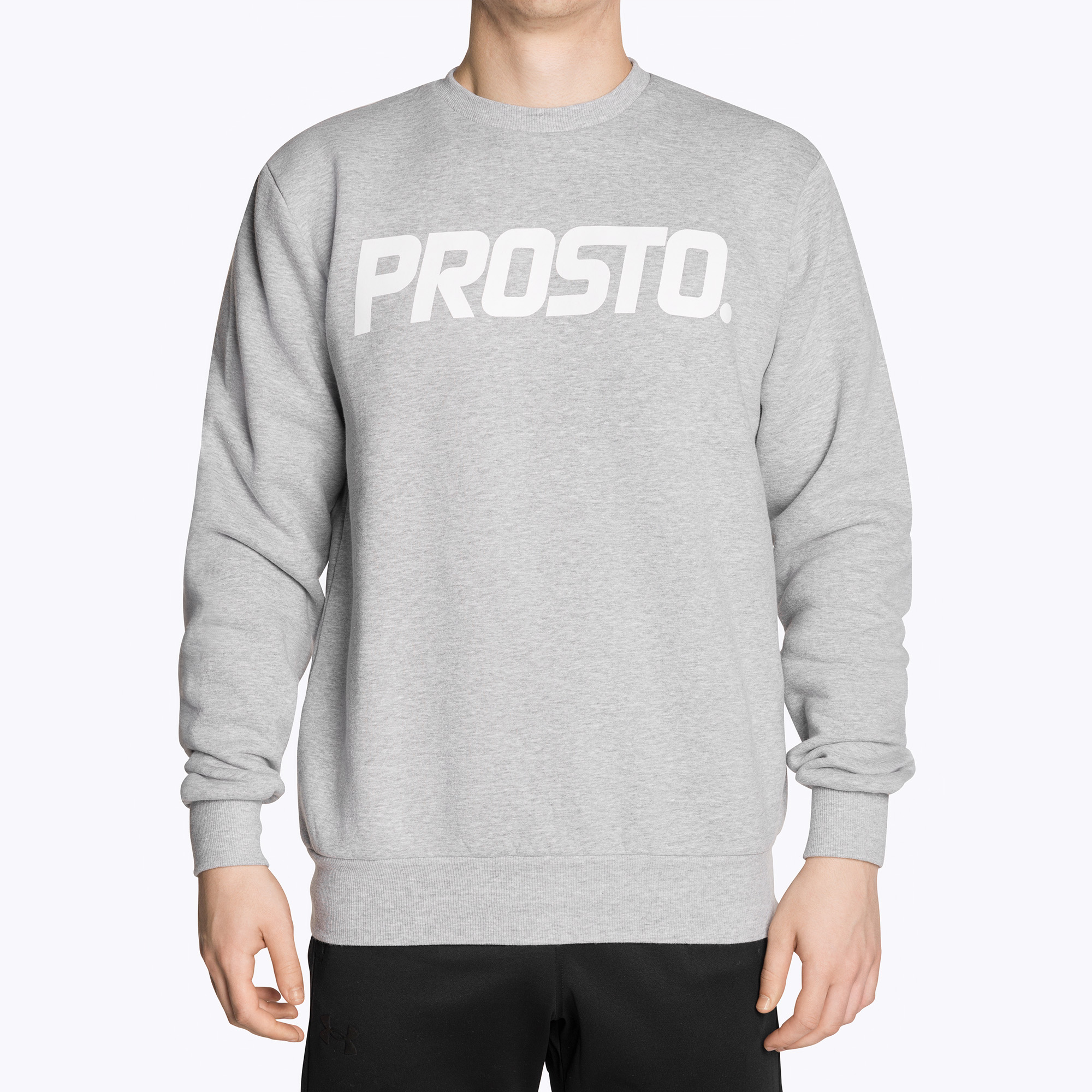 Felpa PROSTO uomo girocollo Toras grigio