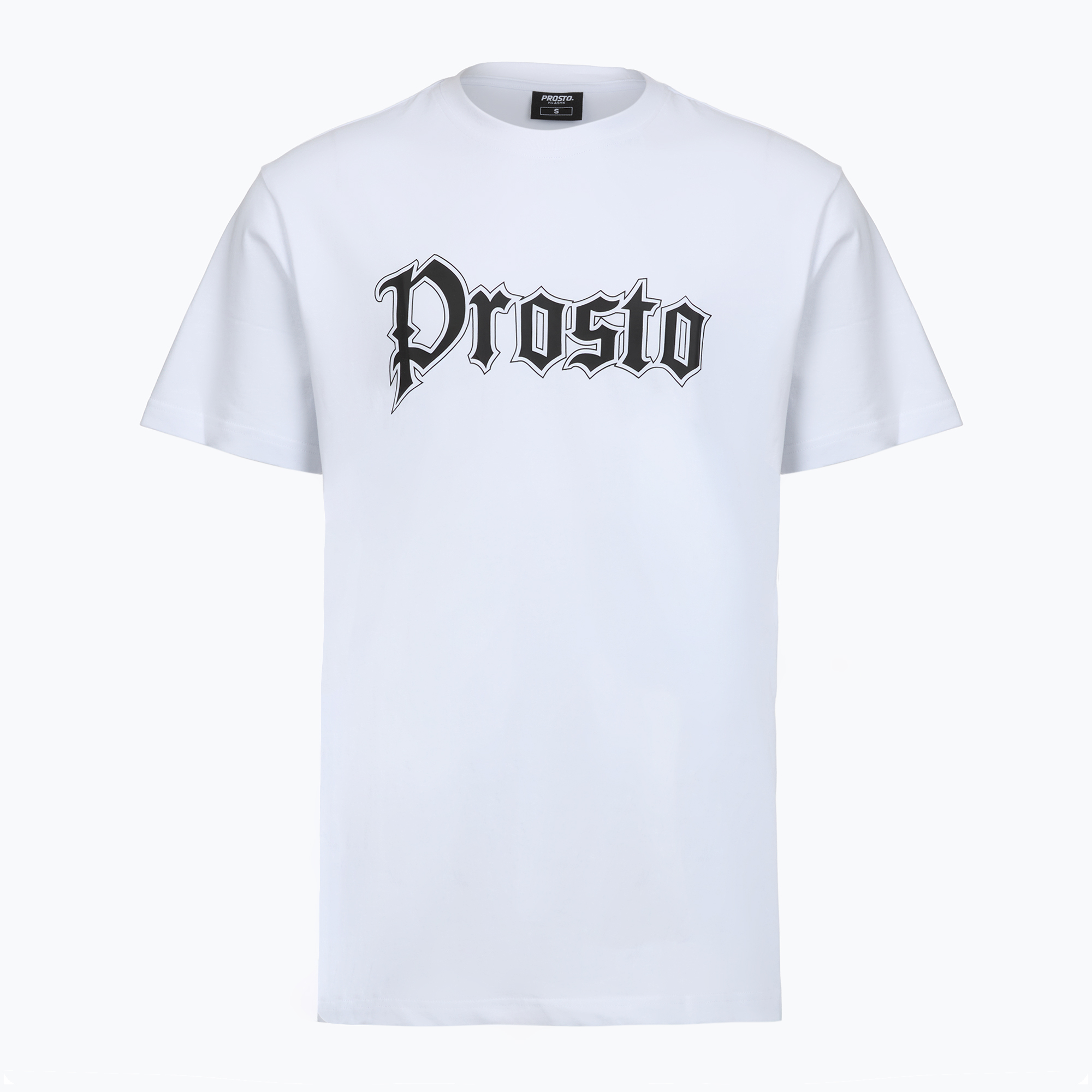 Мъжка тениска PROSTO Traz white
