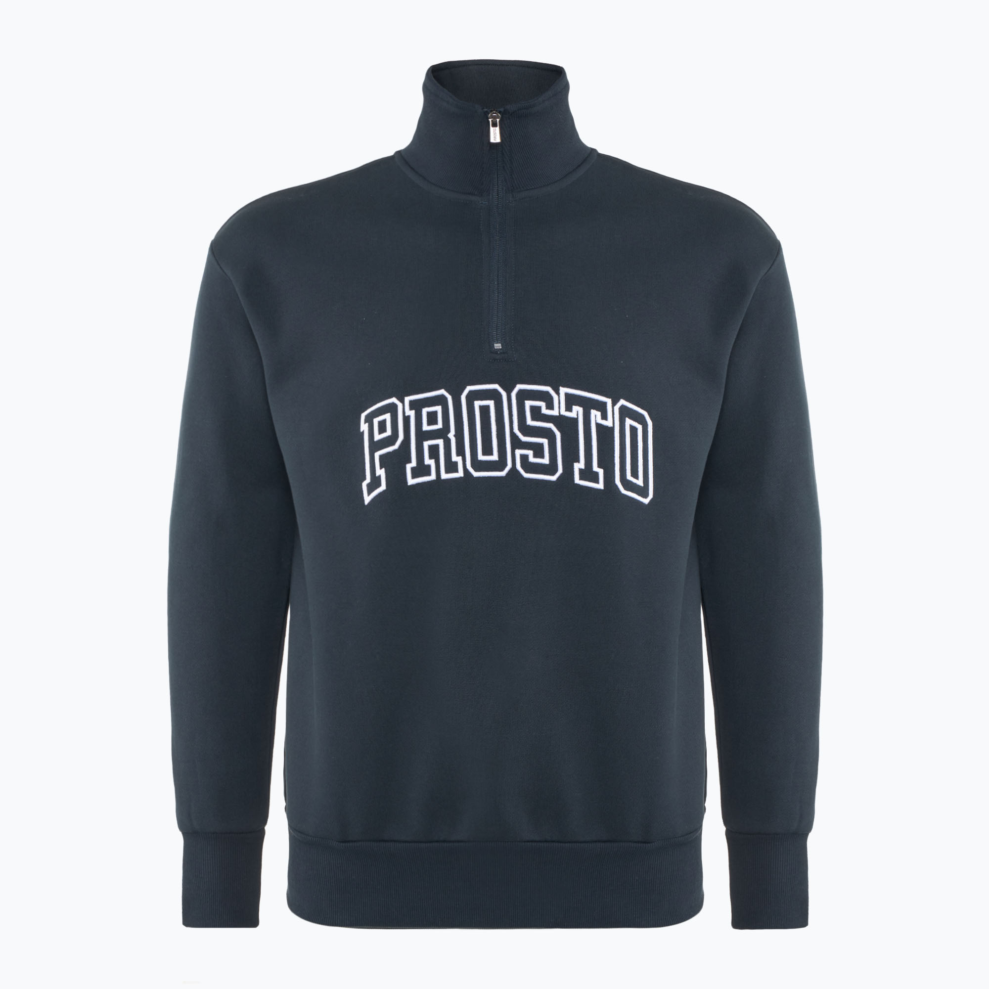 Bluza męska PROSTO Half Zip Mobi navy 