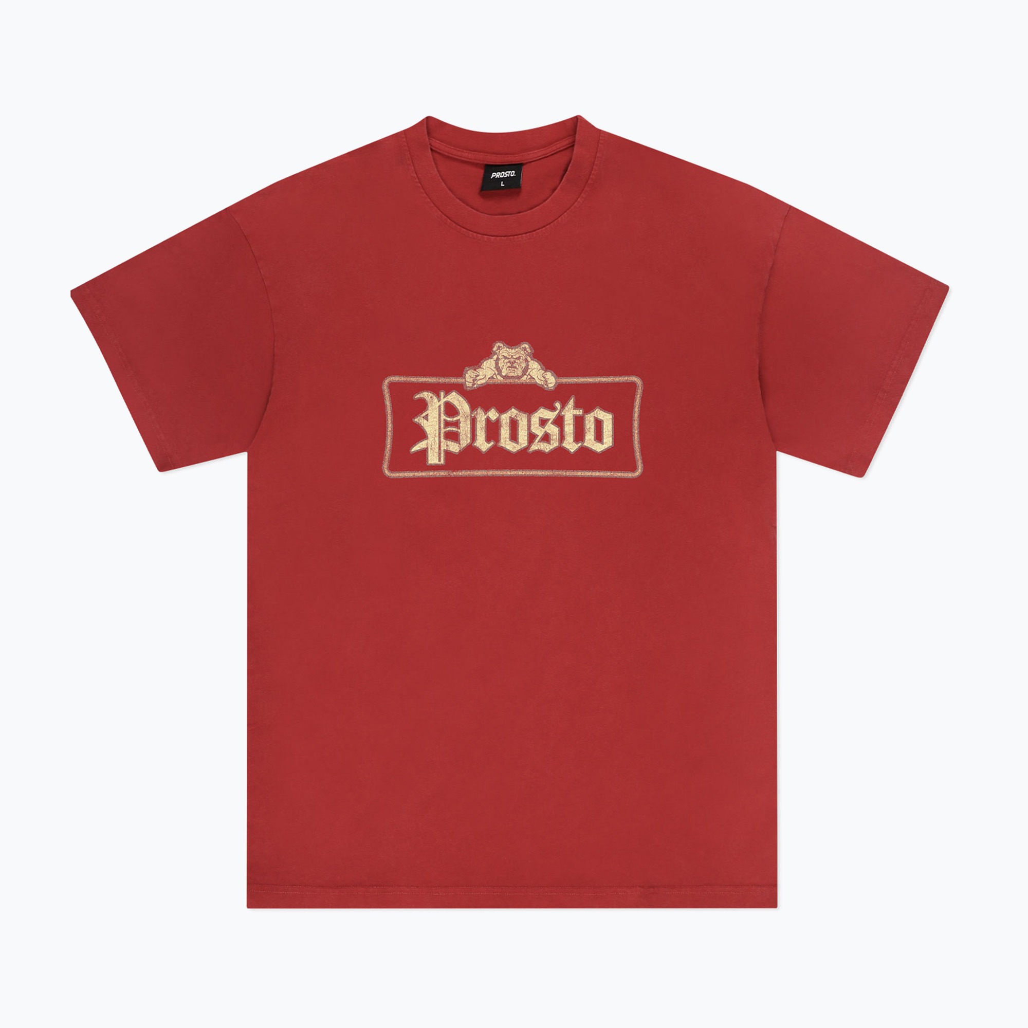 Koszulka męska PROSTO Bull red 