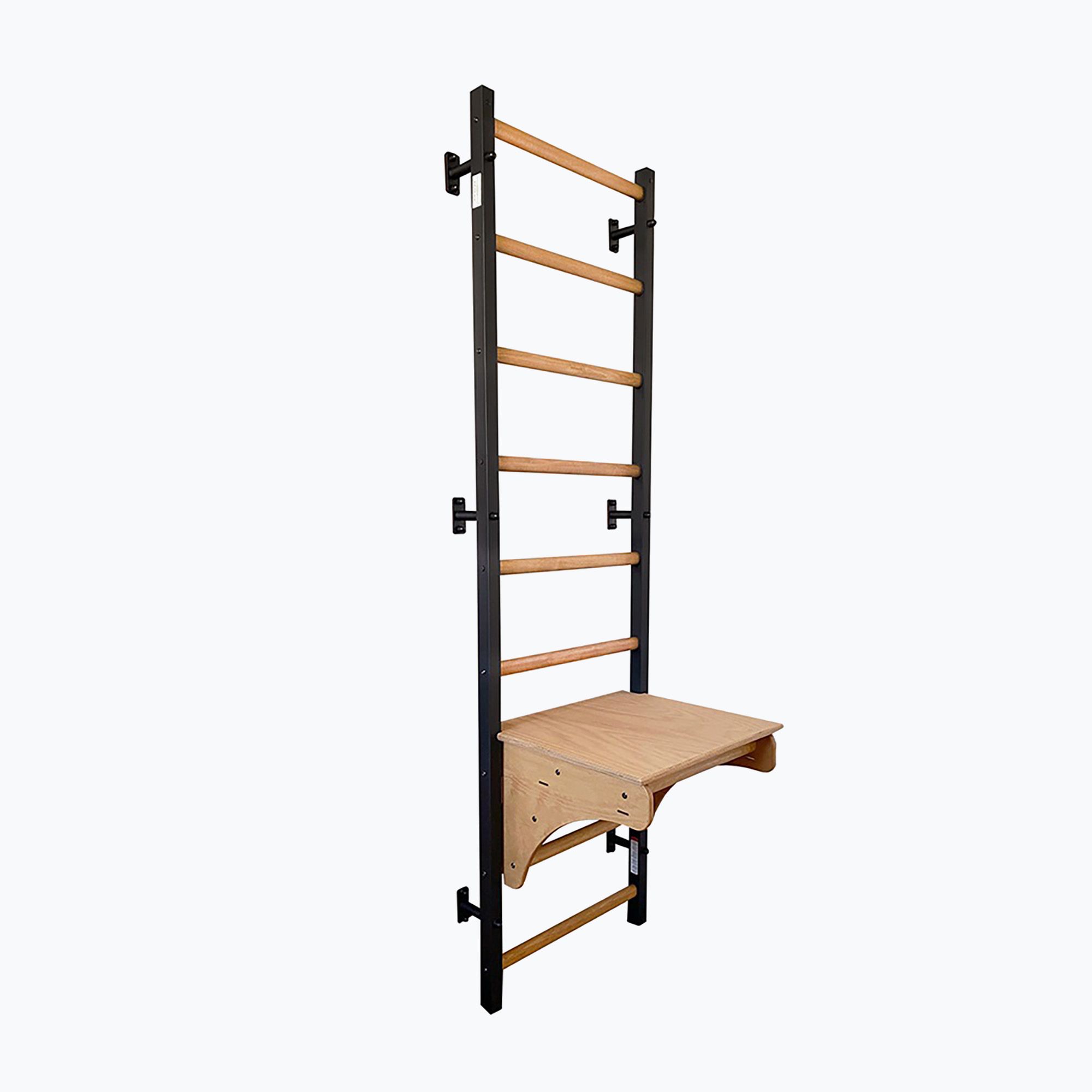 Drabinka gimnastyczna BenchK 712B black matte/oak 