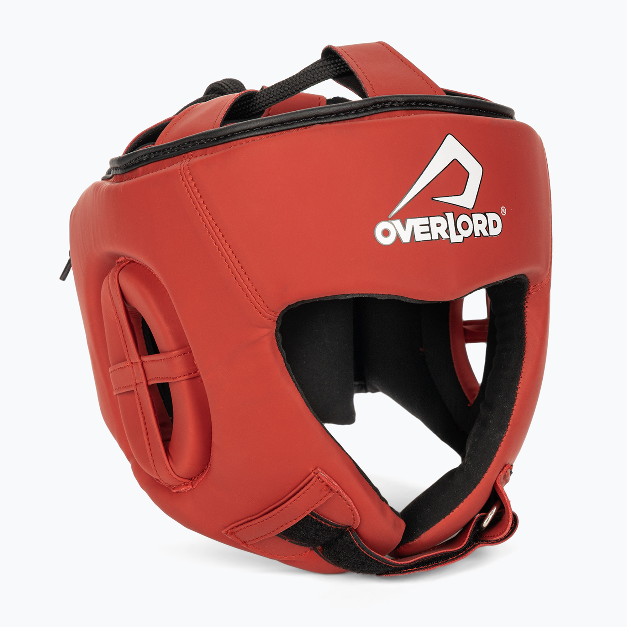 Kask bokserski Overlord Tournament czerwony 