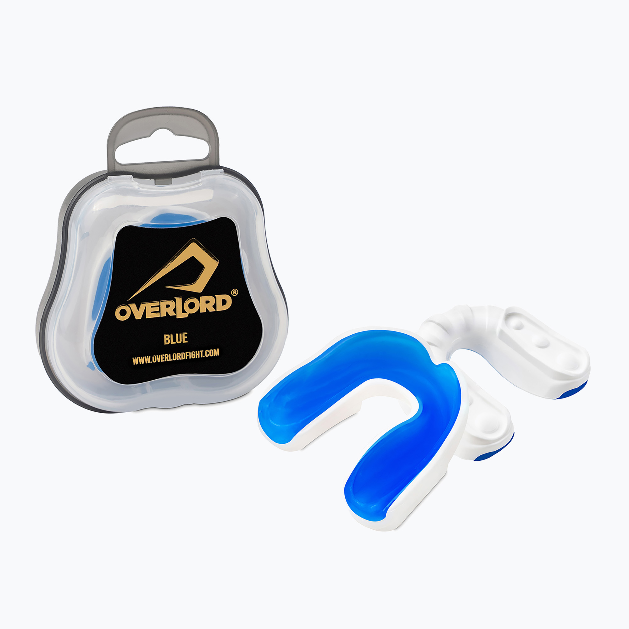 Протектор за челюсти   кутия Overlord Gel blue