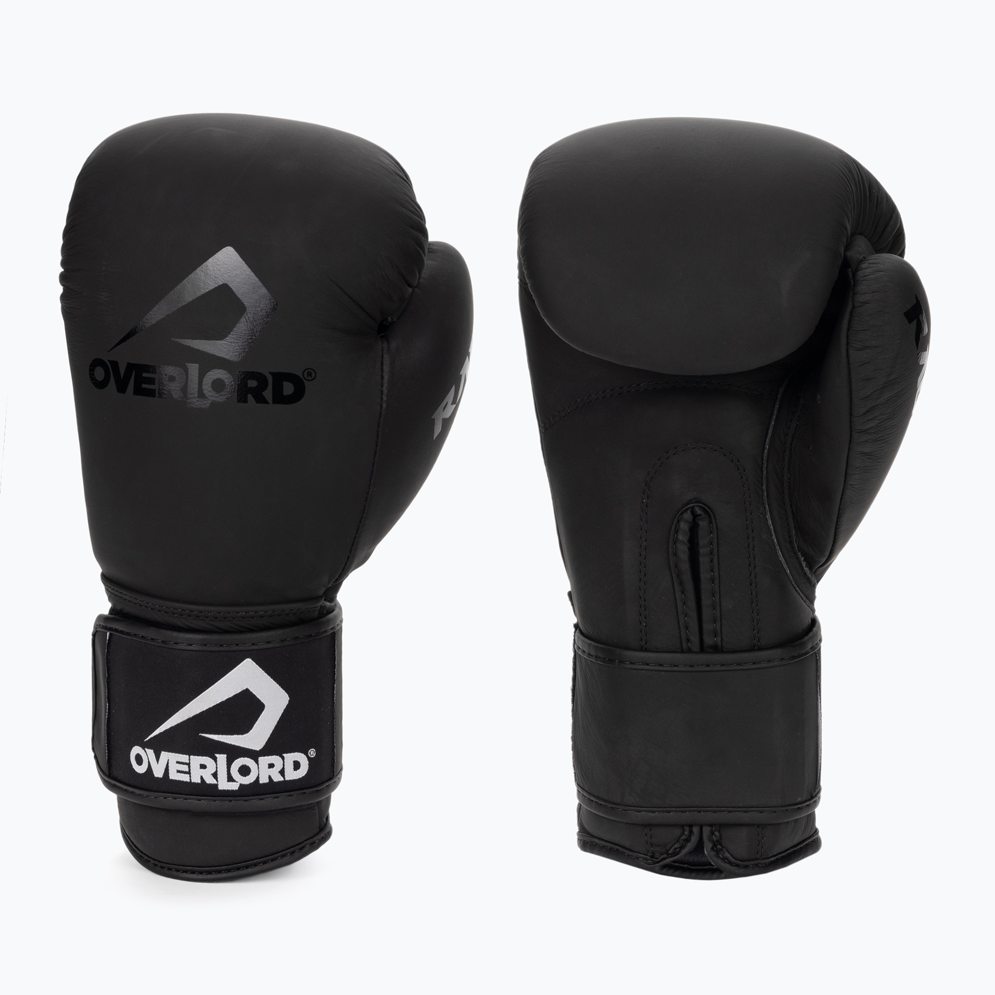 Guantoni da boxe neri Overlord Rage (10 oz) (Rage 100004-BK)