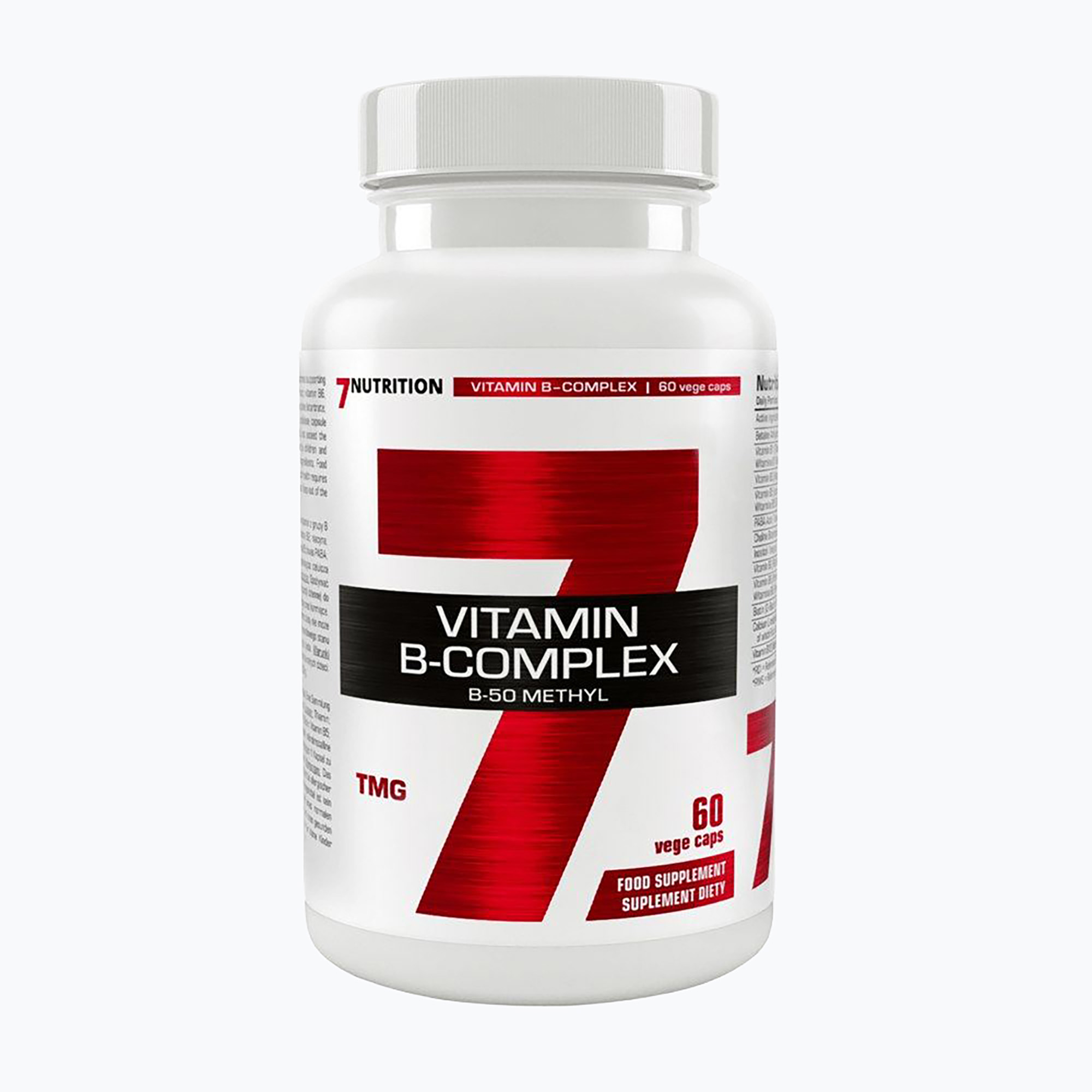 Komplex vitamínov 7Nutrition B-Complex B50 Methyl 60 capsules (B-Complex B50 Methyl 7NU000617)