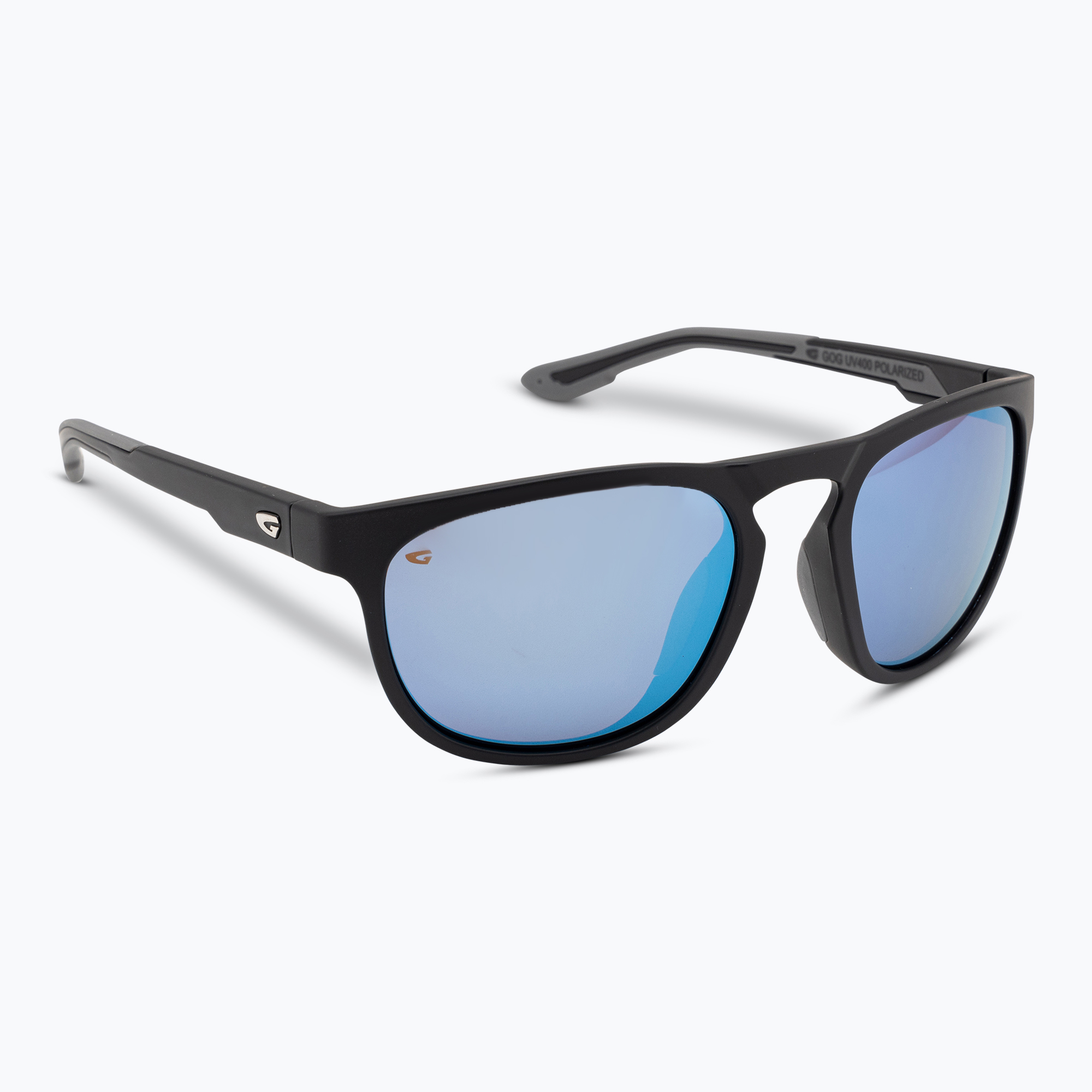 Okulary przeciwsłoneczne GOG Dex matt black/grey/polychromatic white-blue 