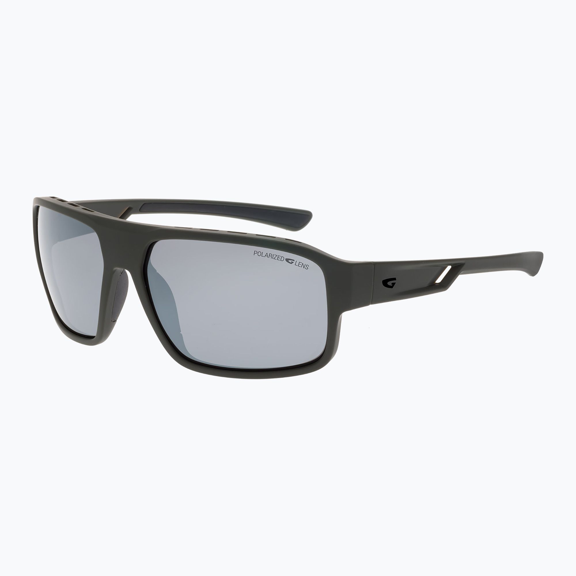 Okulary przeciwsłoneczne GOG Sahil matt green/black 