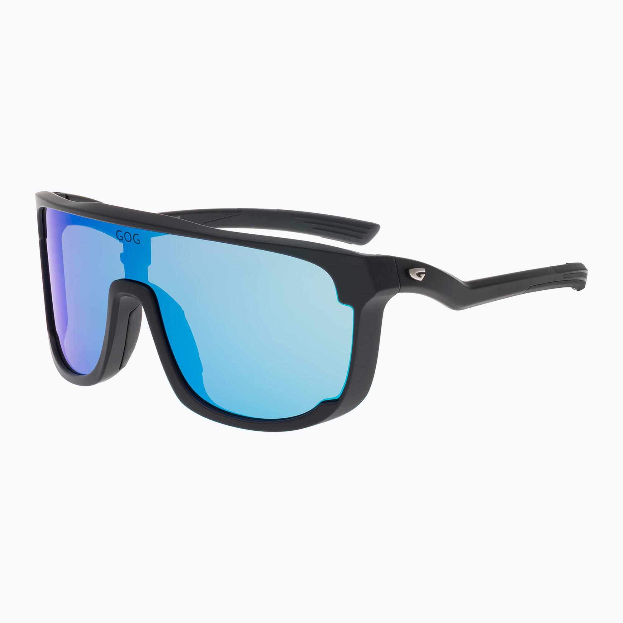 Occhiali da sole GOG Valkyrie nero opaco/bianco reflex/blu (Valkyrie E531-1)