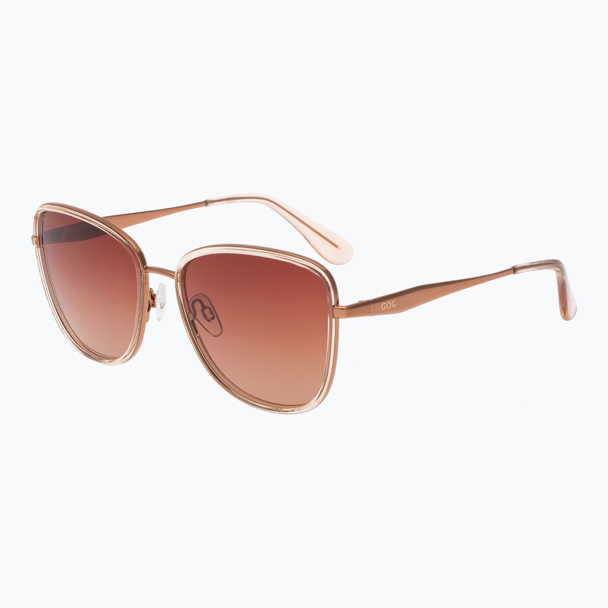 Okulary przeciwsłoneczne GOG Isla cristal brown 