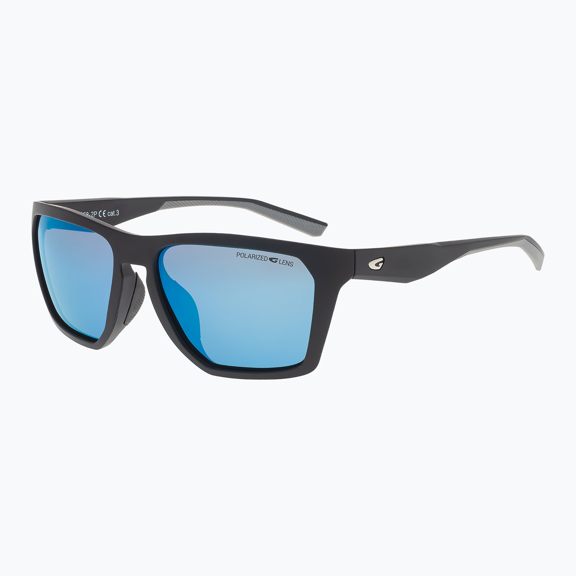Okulary przeciwsłoneczne GOG Altiplano matt black/grey/reflex white blue 