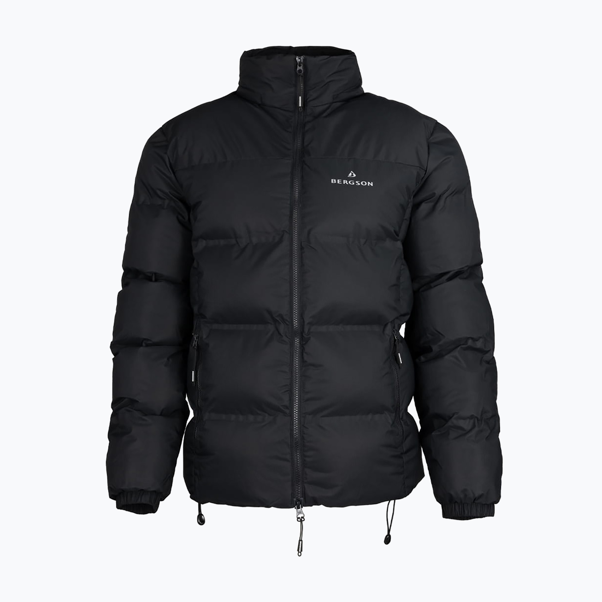 Kurtka ocieplana męska BERGSON Snowy Wolf Micro-Therm black 