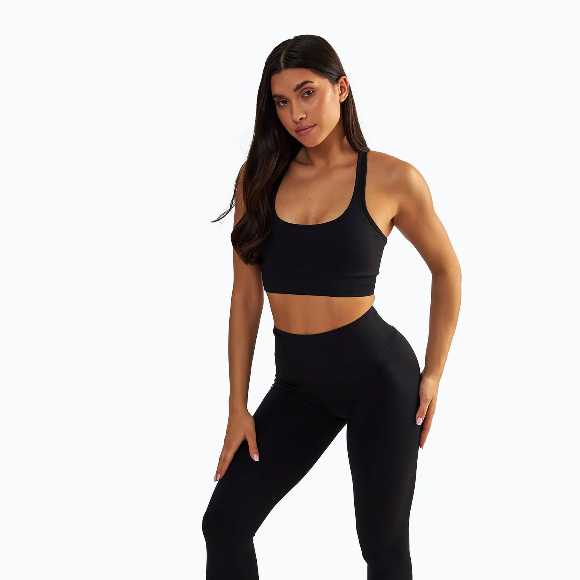 Biustonosz treningowy BeShaped Gym Queen black 
