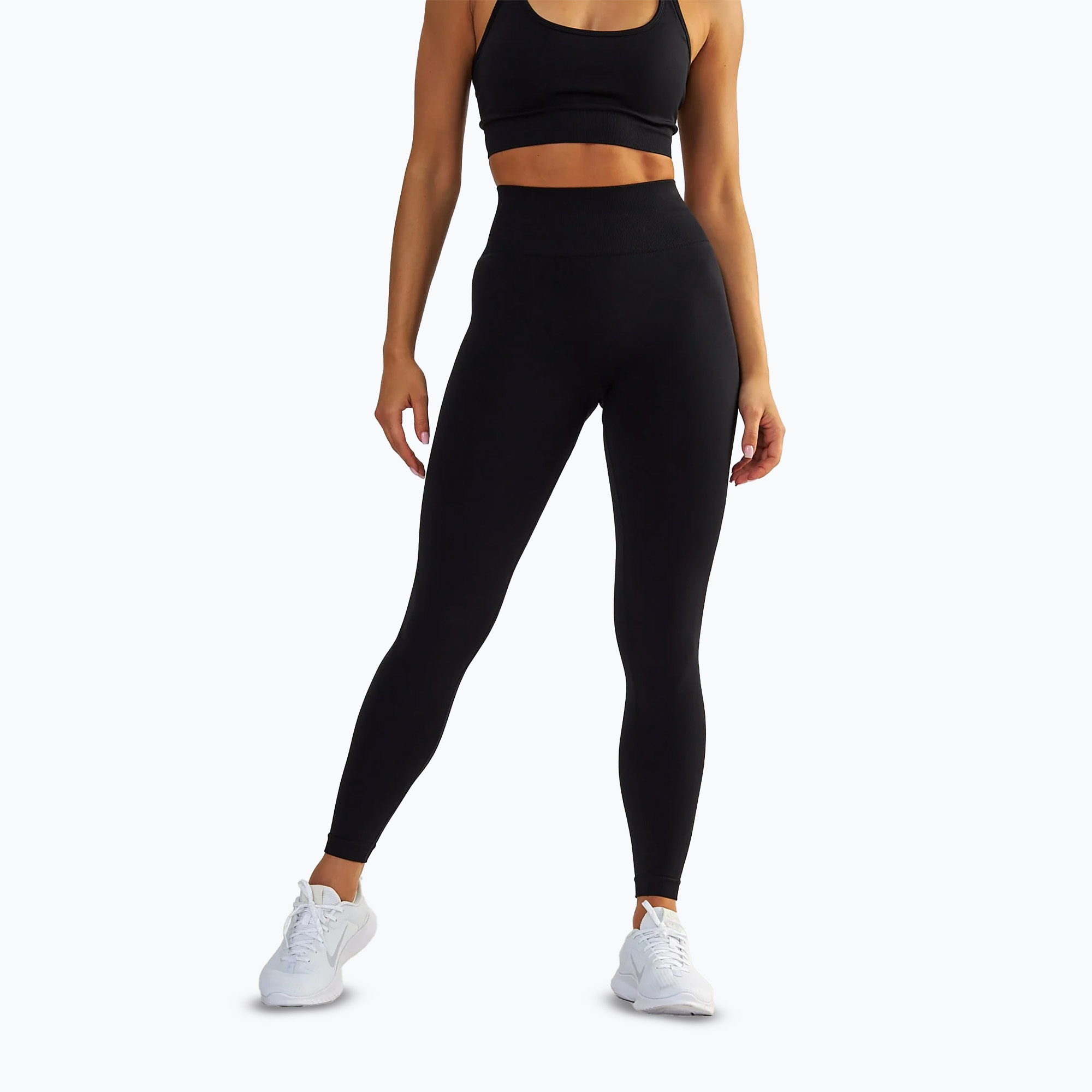 Legginsy treningowe damskie BeShaped Gym Queen black 
