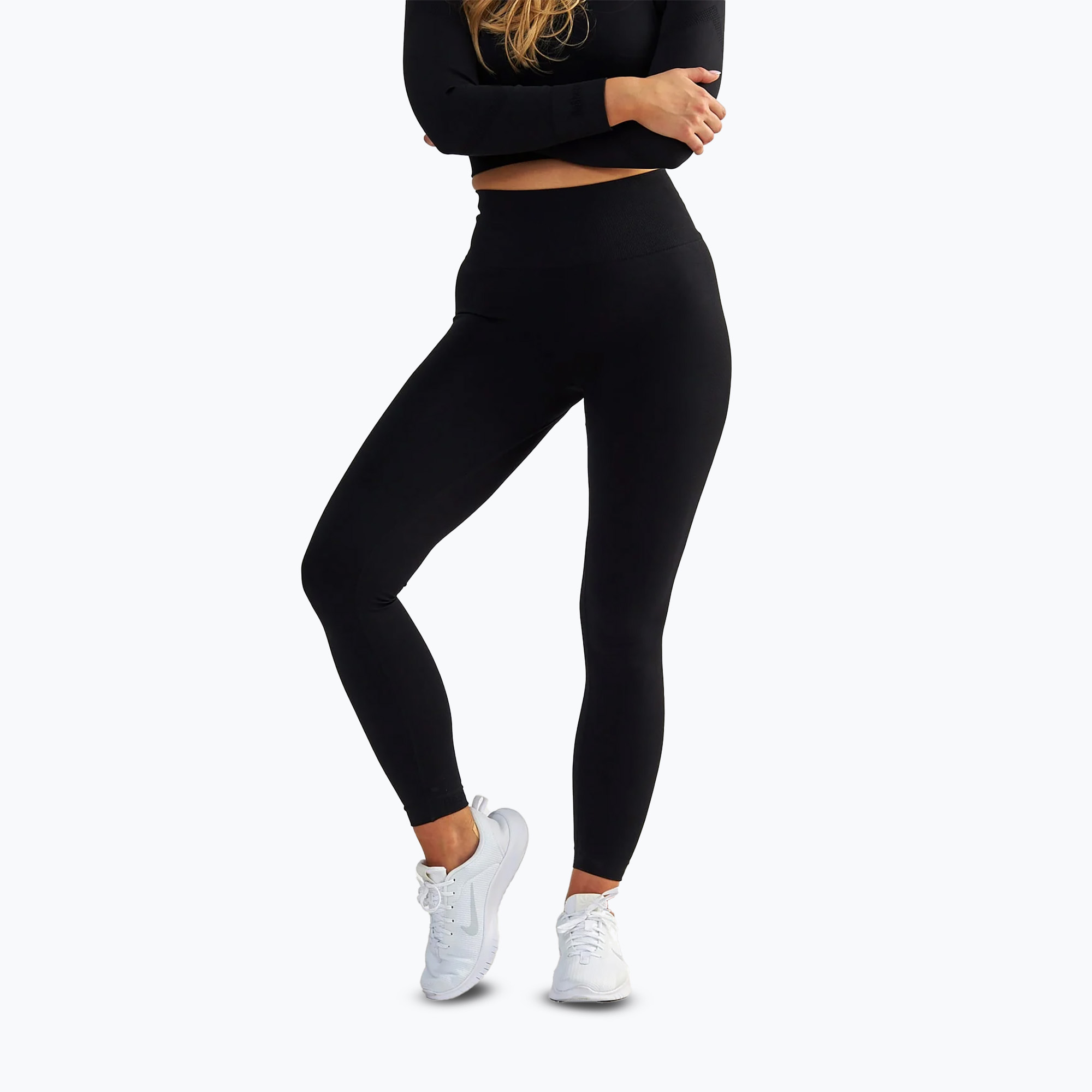Legginsy treningowe damskie BeShaped Power Up! black 