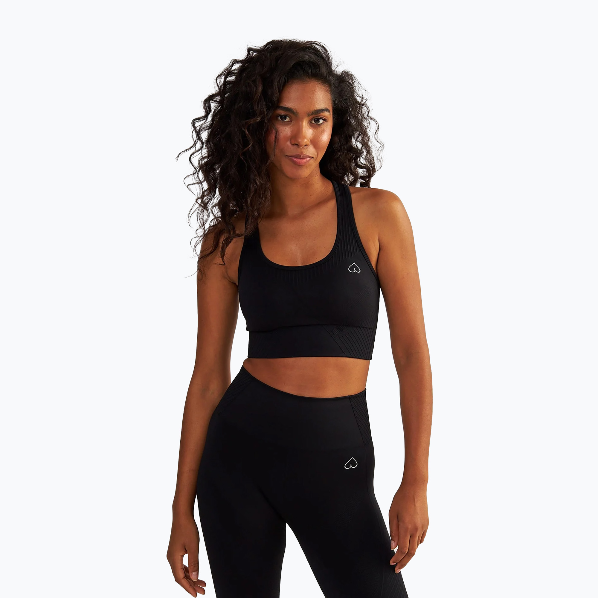 Top treningowy damski BeShaped Femme Force black 