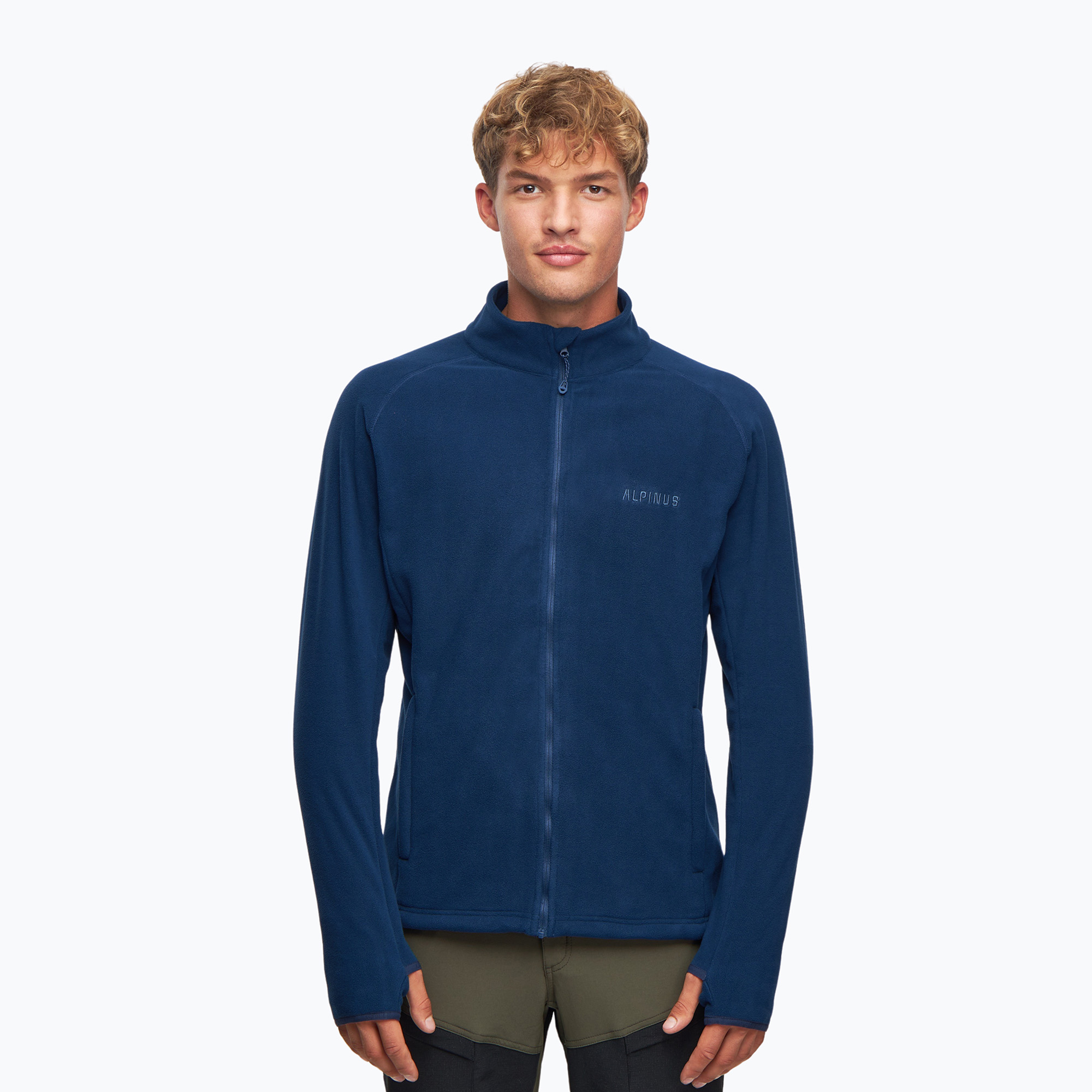 Pánska termo mikina Alpinus Kerkis navy blue (Kerkis full zipper B22744)