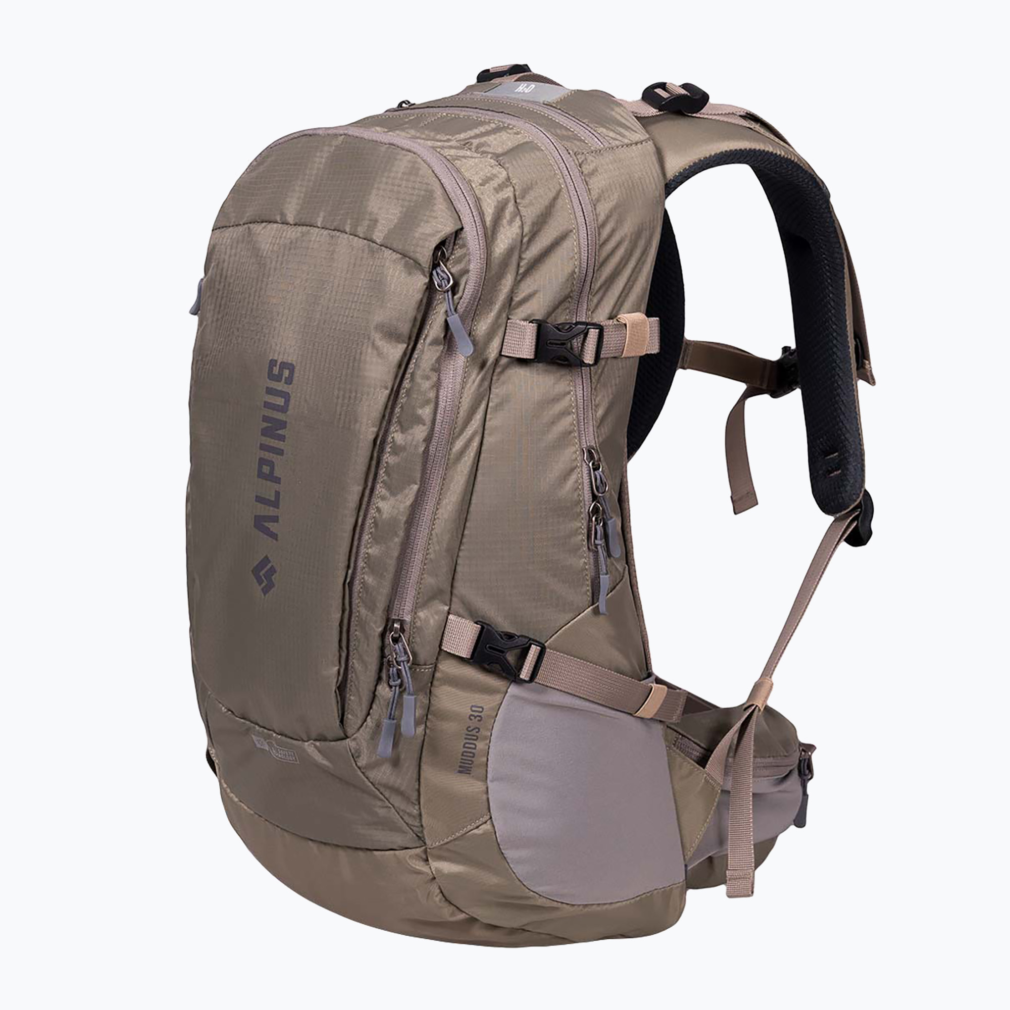 Plecak turystyczny Alpinus Muddus 30 l piaskowo/zielony 