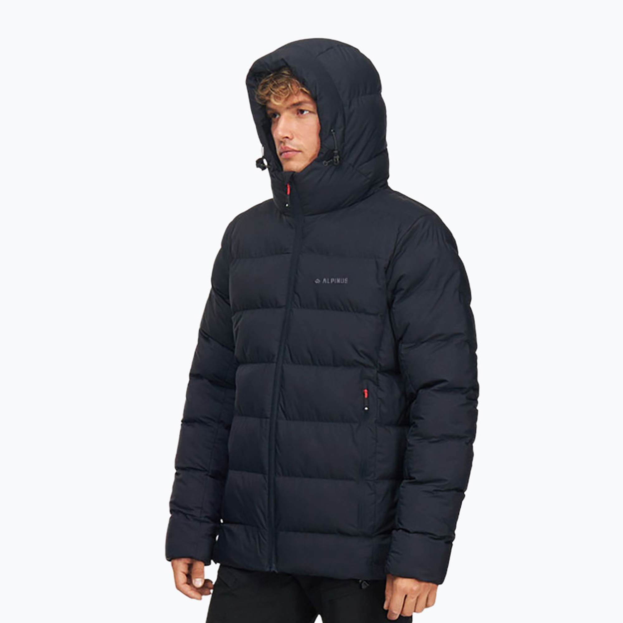 Мъжко ватирано яке Alpinus Furggen navy blue