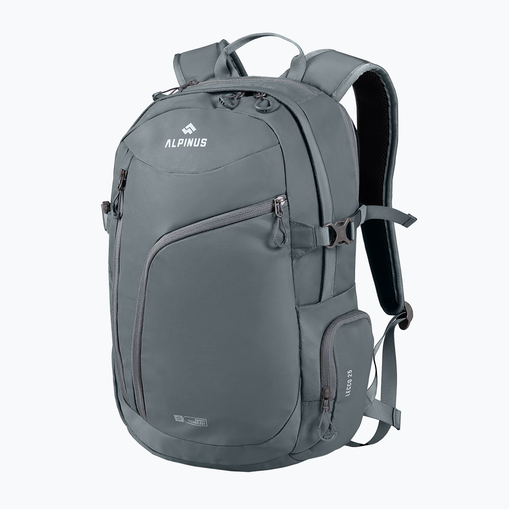 Plecak turystyczny Alpinus Lecco 25 l  stalowy/szary 
