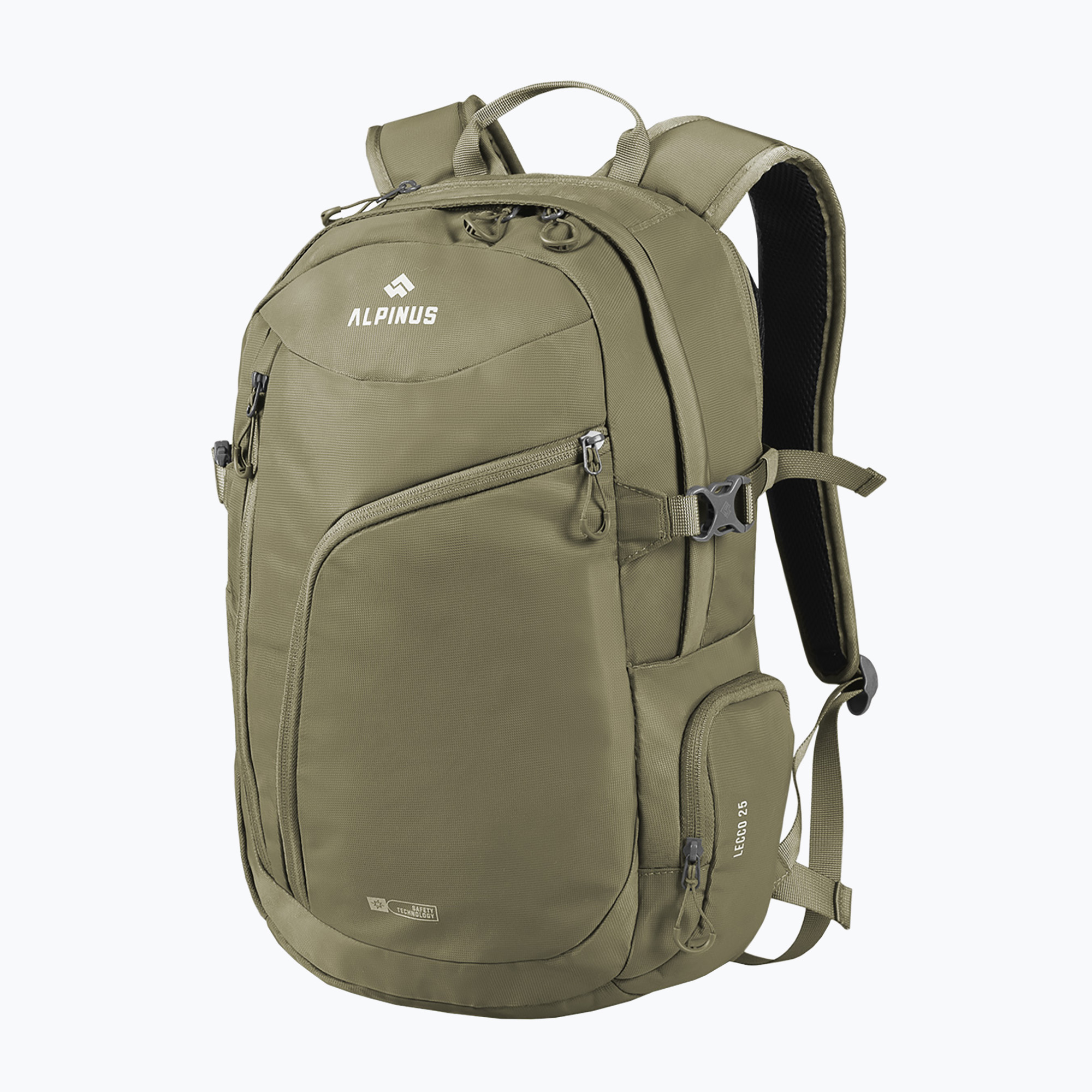Plecak turystyczny Alpinus Lecco 25 l jasnozielony 