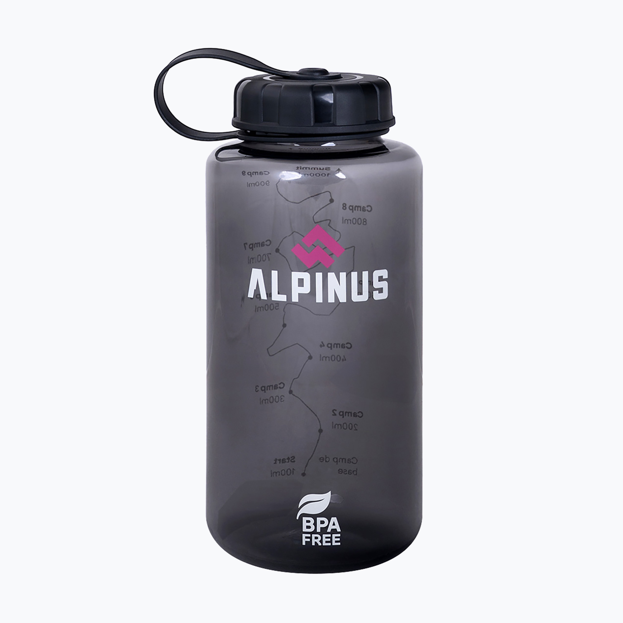 Sticlă turistică Alpinus Skierfe negru