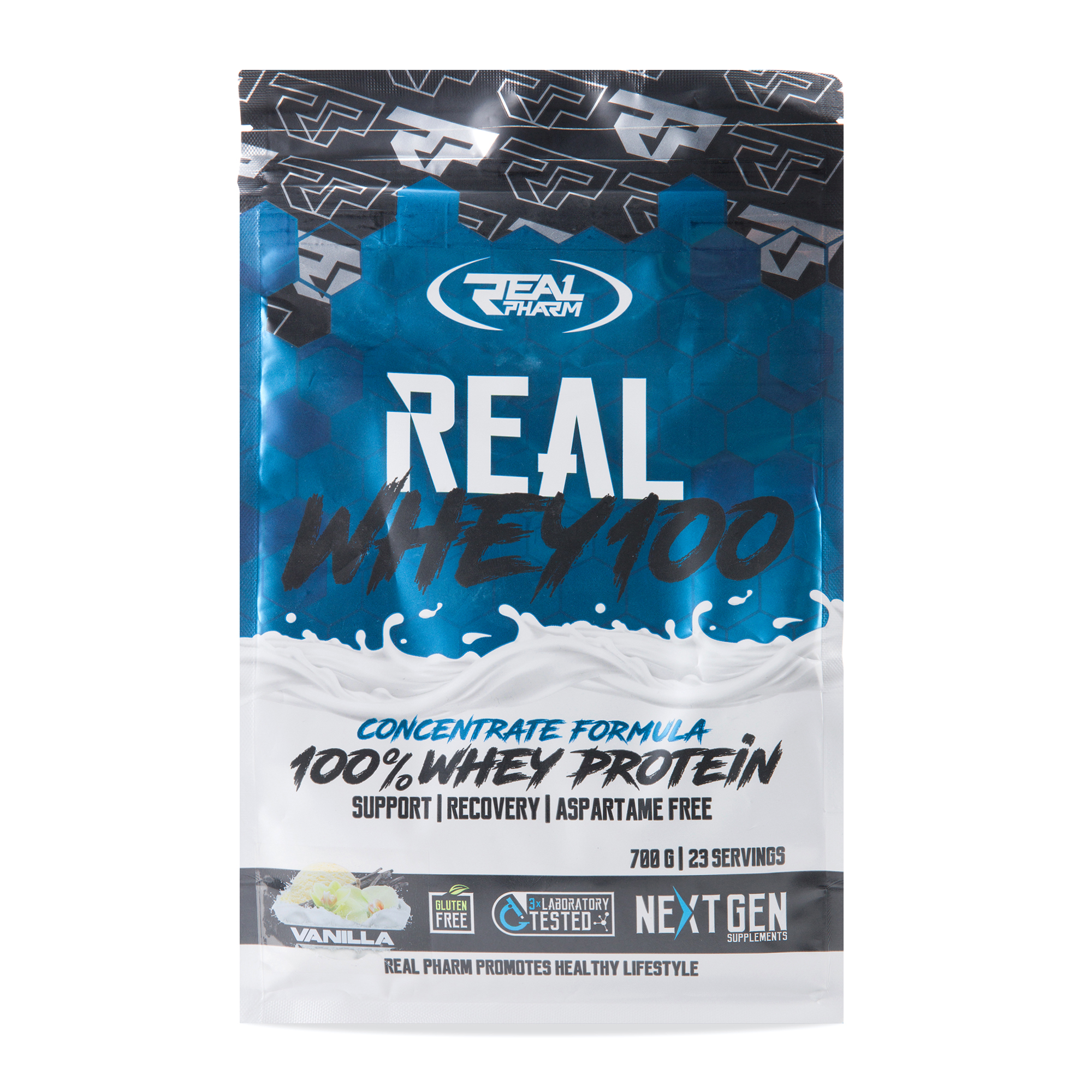 Srvátka Real Pharm Real 700g vanilka 586153 (Real 586153)