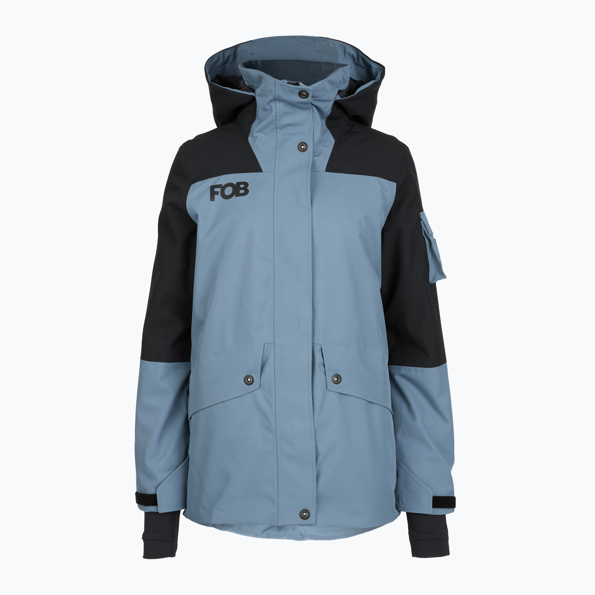 Дамско яке за сноуборд 4F F586 denim