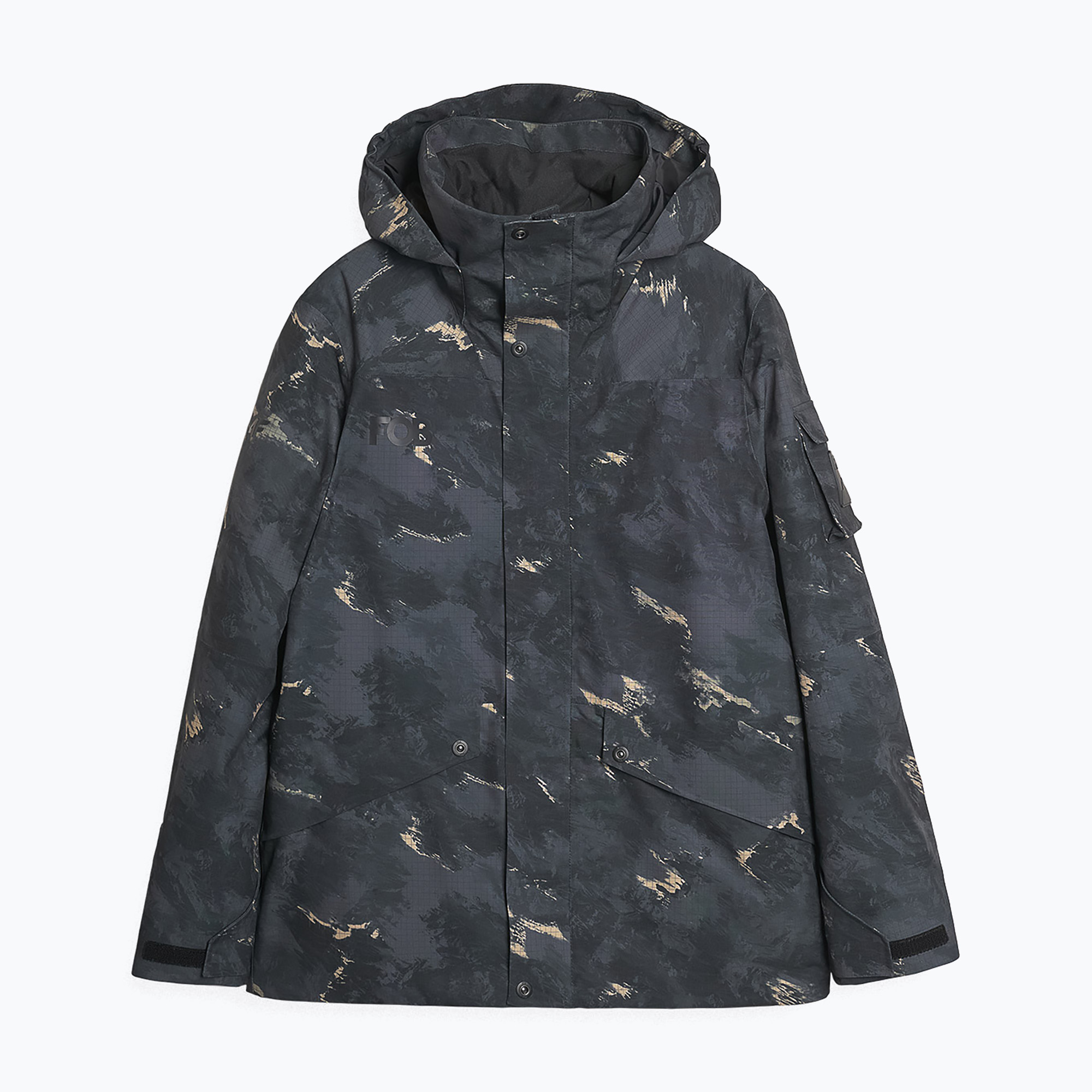 Giacca da snowboard da uomo 4F M509 multicolore allover (XL) (M509 90A 4FWAW24TTJAM509)