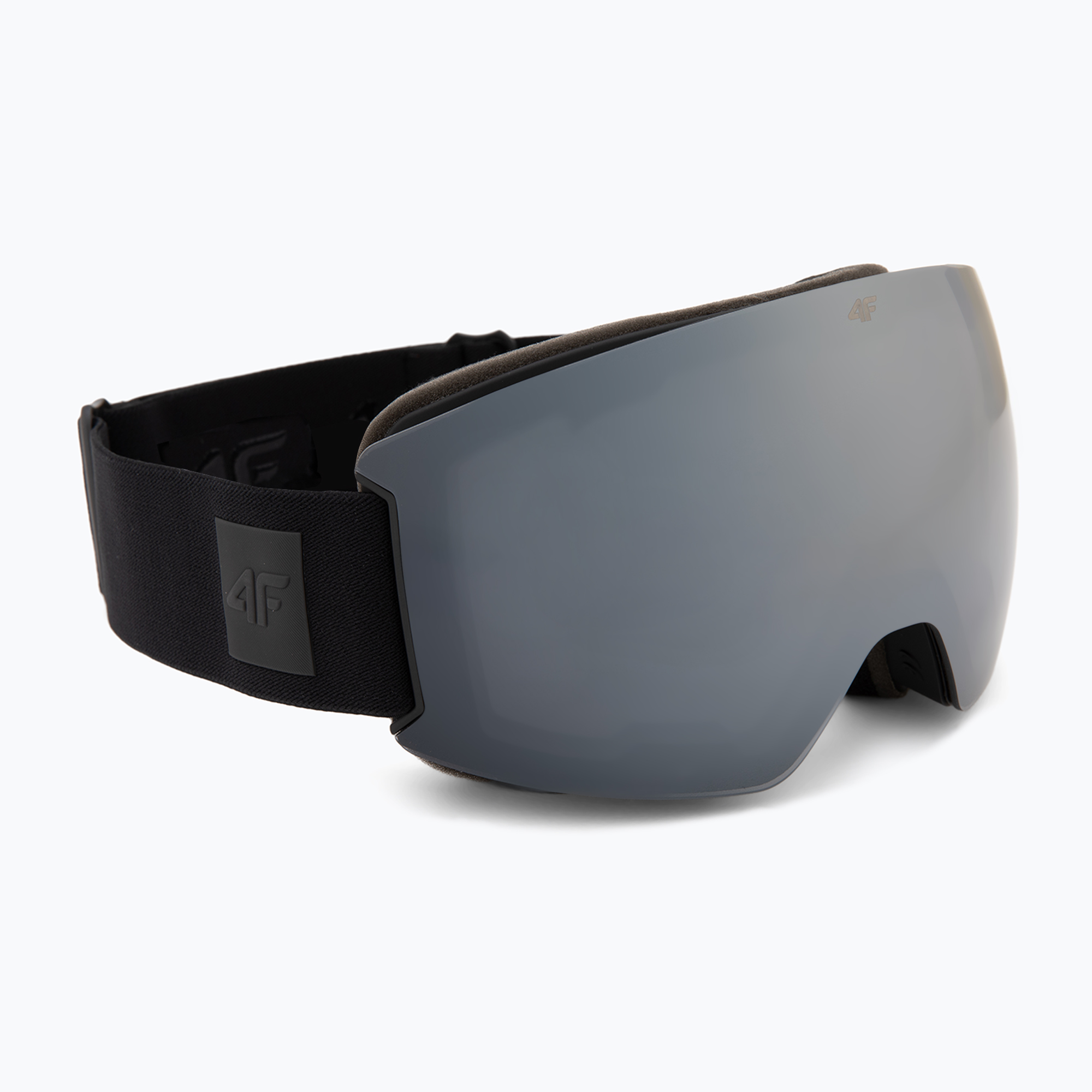 Ochelari de schi 4F U043 deep black/silver mirror smoke