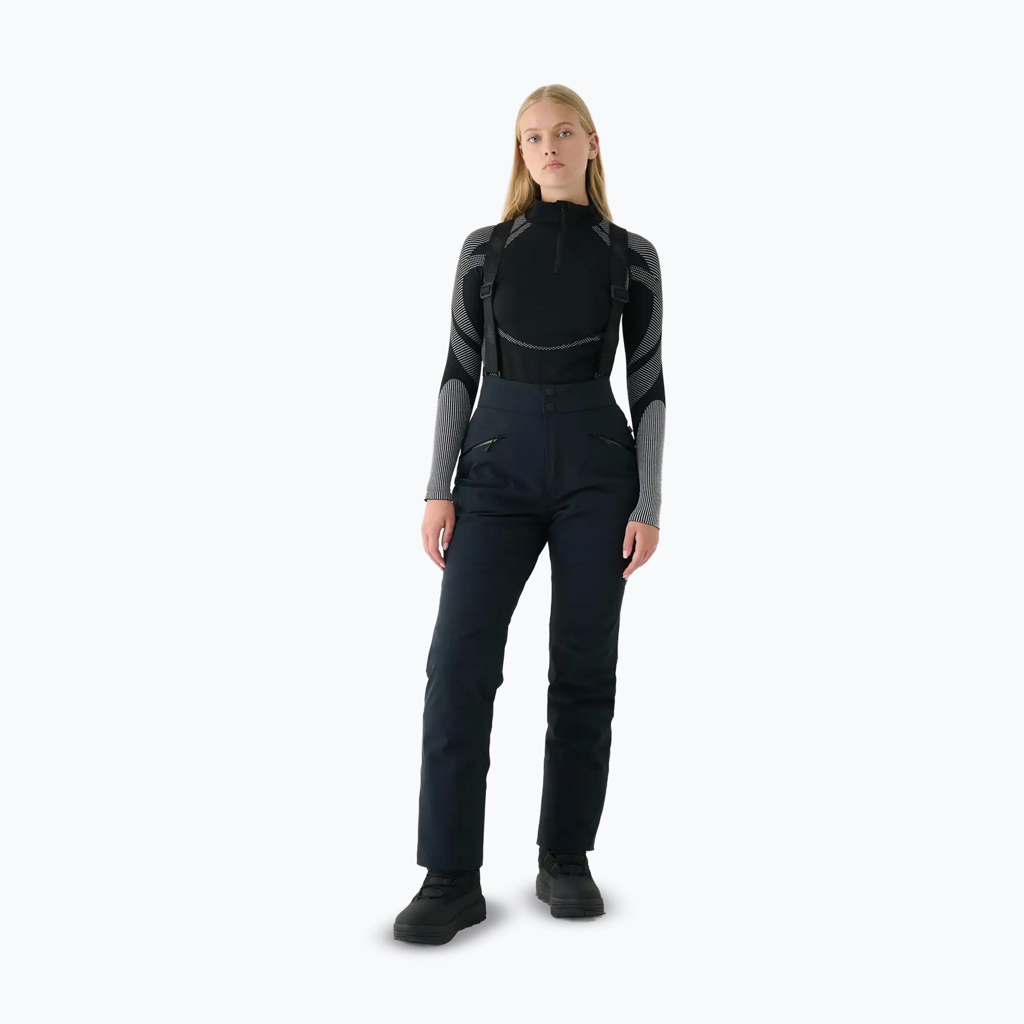 Pantaloni de schi pentru femei 4F Fnk F0997 deep black