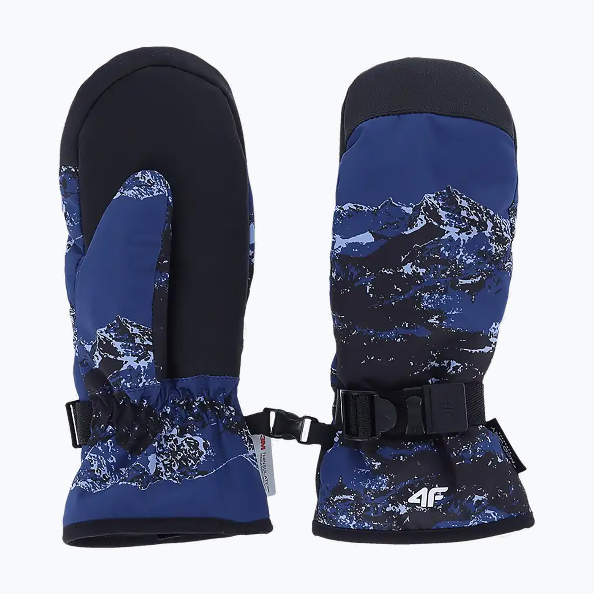 Детски скиорски ръкавици 4F Fnk M199 navy