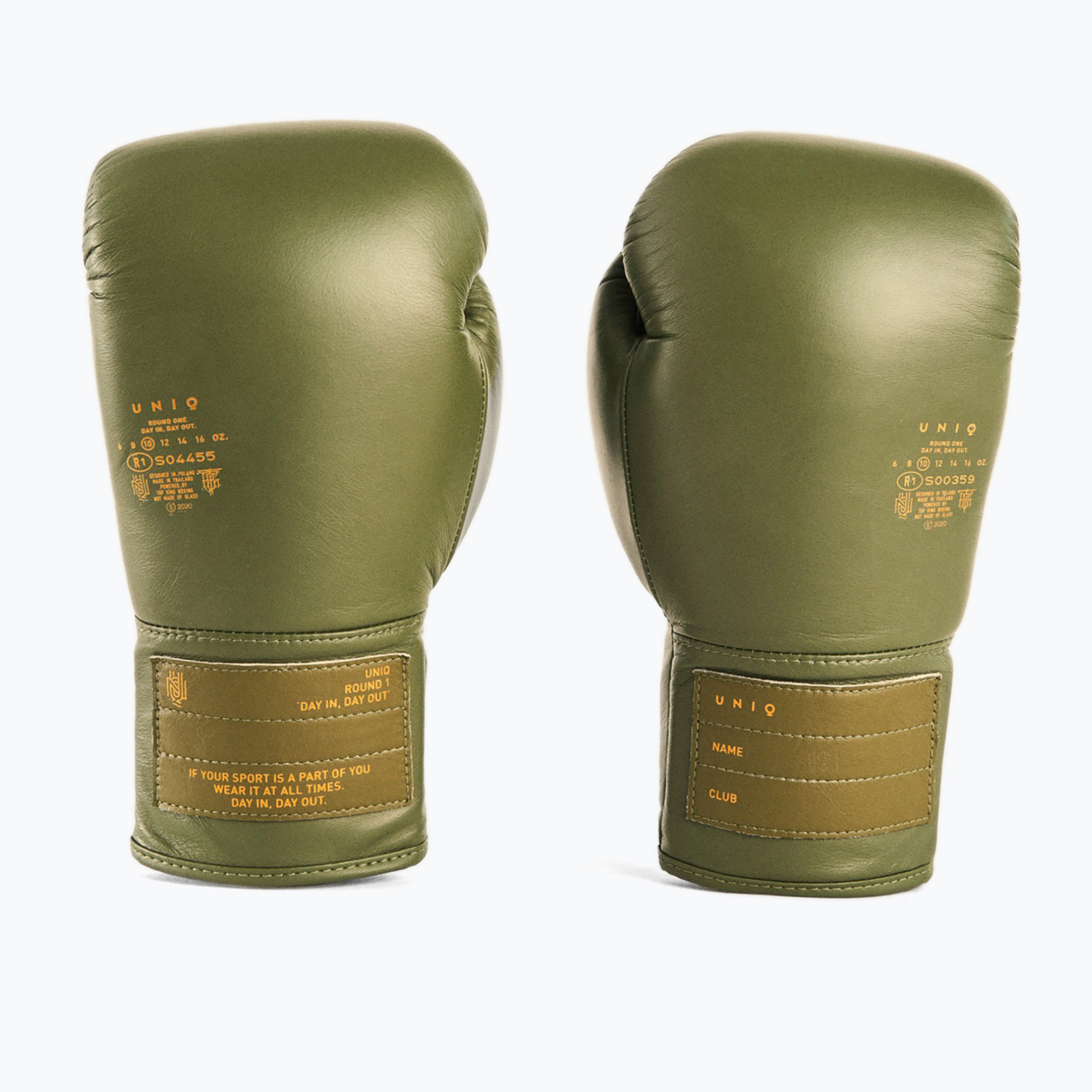 Боксови ръкавици UNIQ Laced Up classic khaki