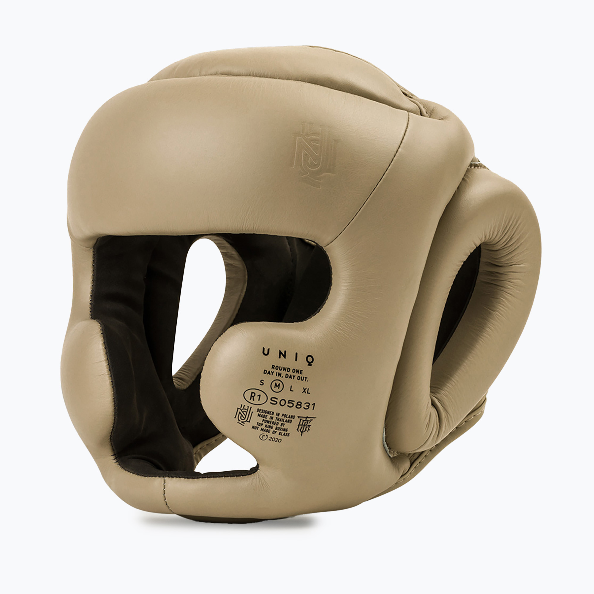 Боксова каска UNIQ Full Coverage classic beige