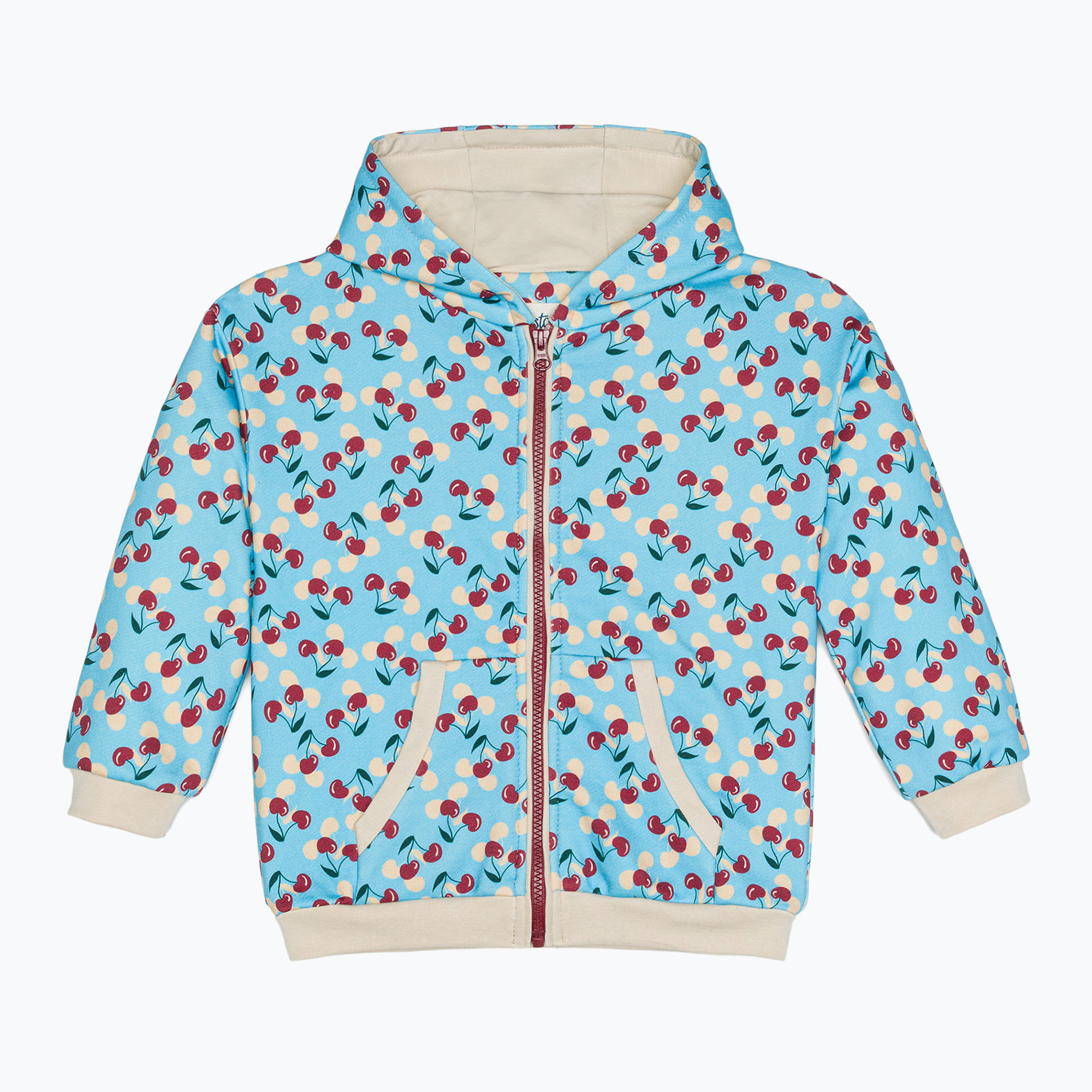 Bluza dziecięca KID STORY Z Kapturem cherry 