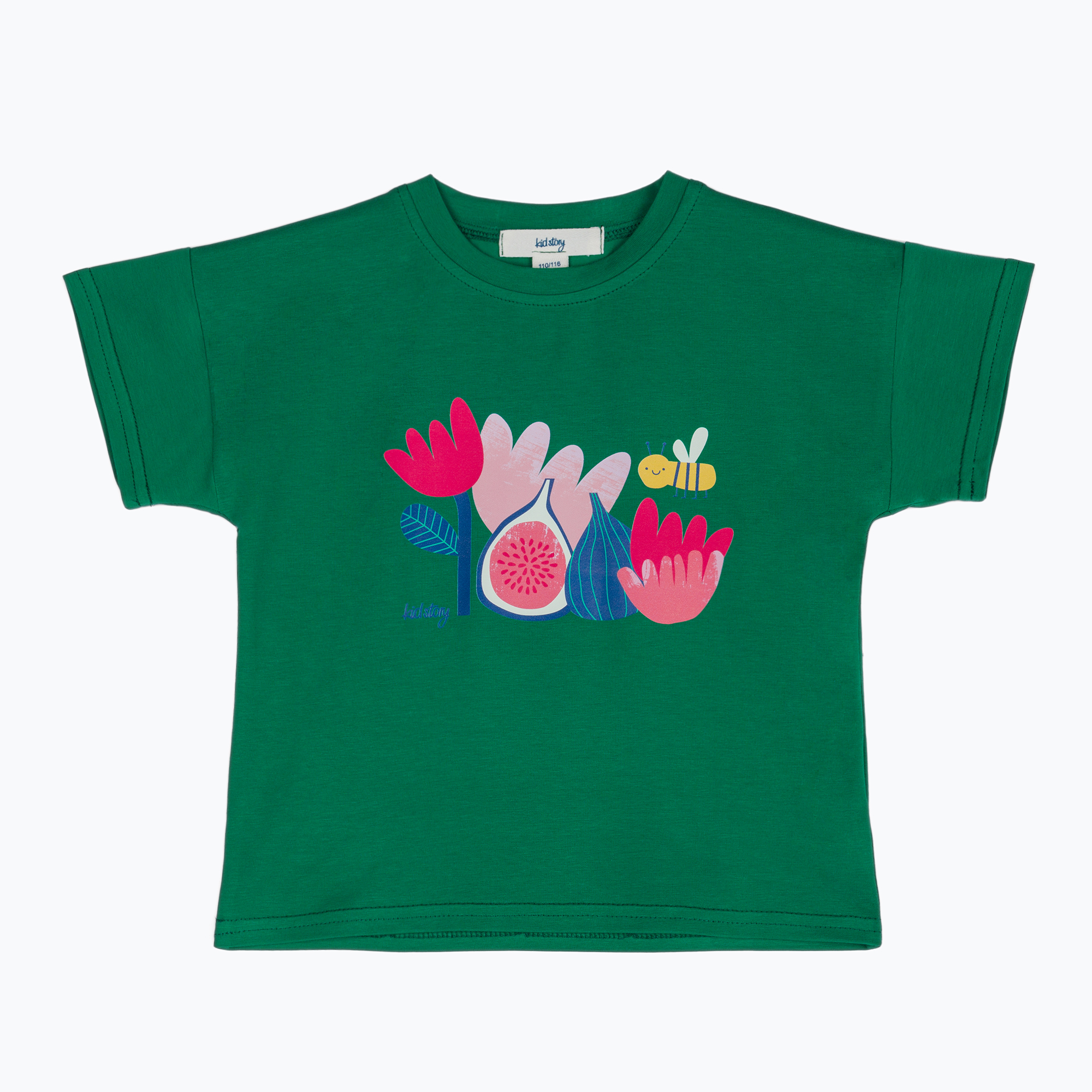 Koszulka dziecięca KID STORY Bawełna organiczna green 
