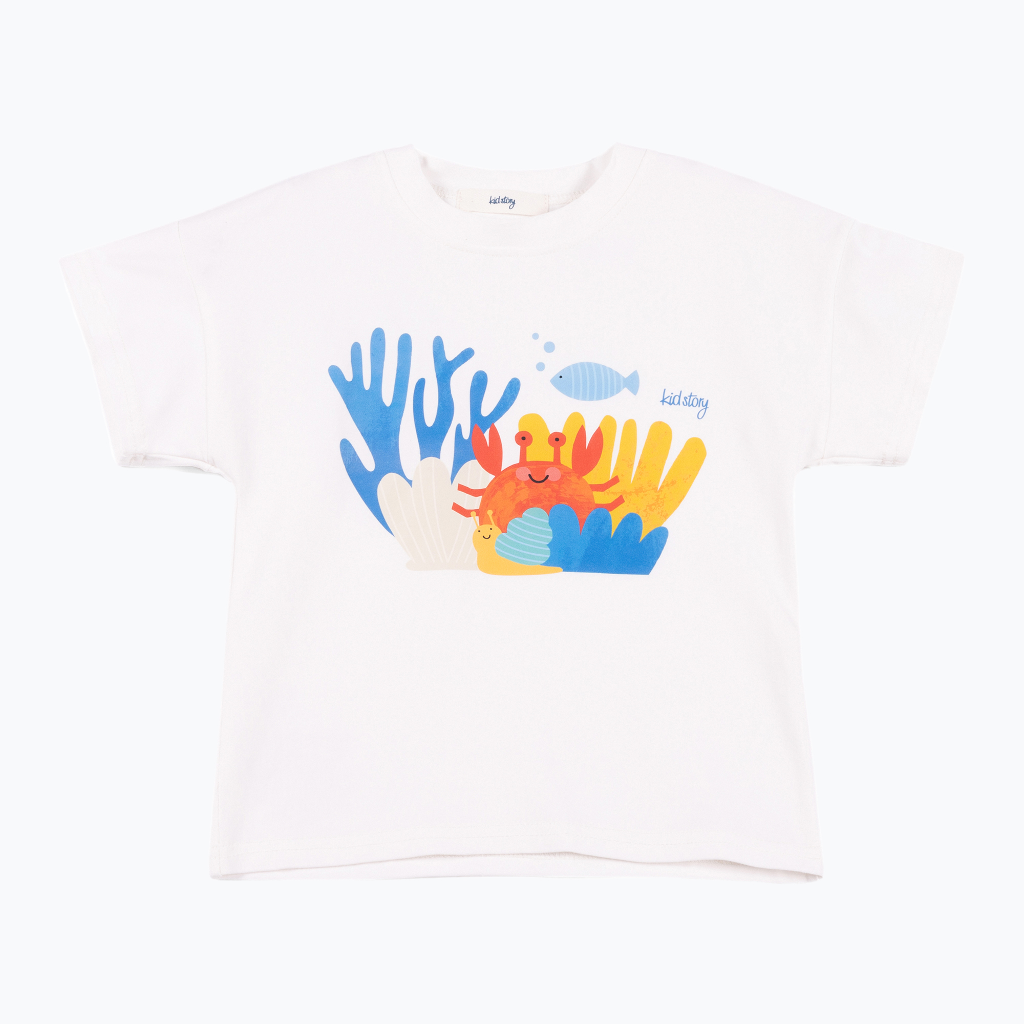 Koszulka dziecięca KID STORY Bawełna organiczna underwater world 