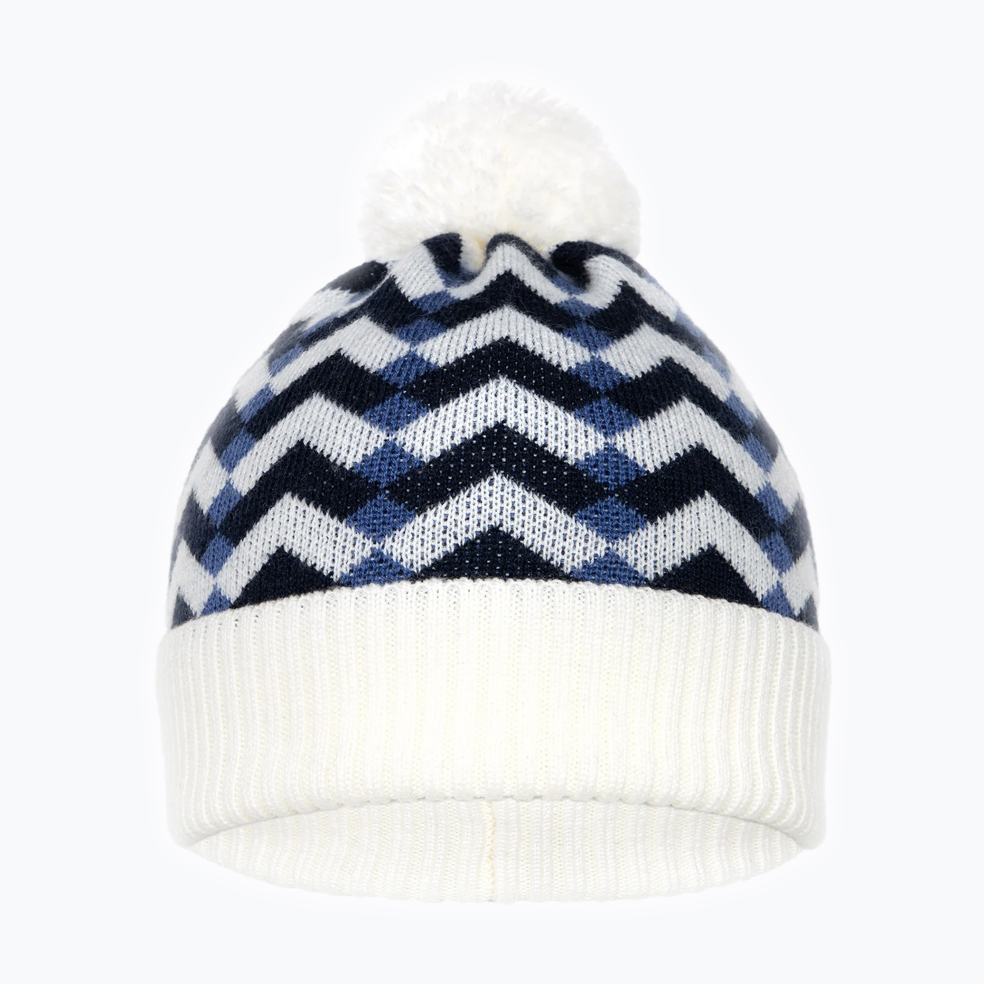 Czapka zimowa dziecięca KID STORY Merino chevron 