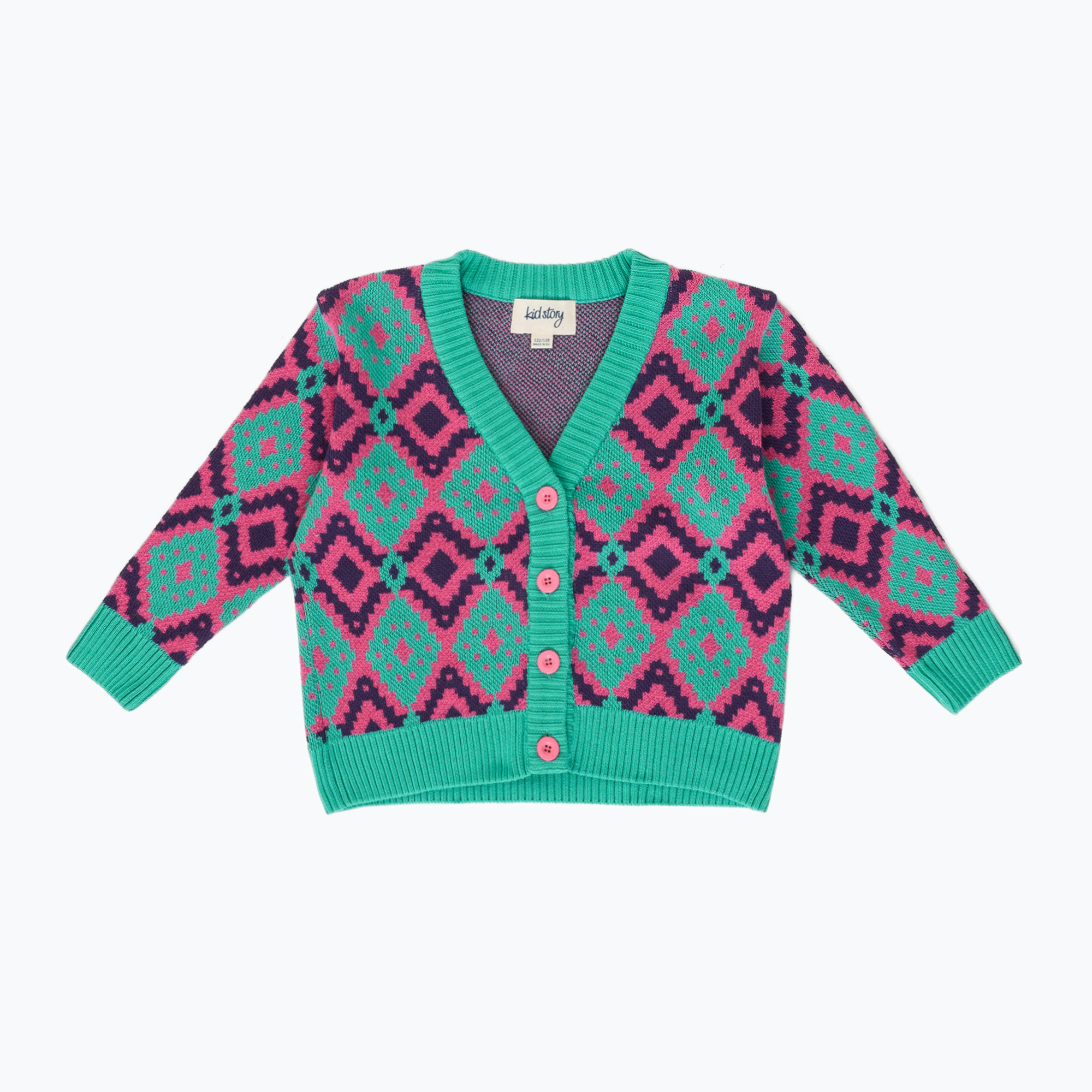Sweter dziecięcy KID STORY Merino multicolour 