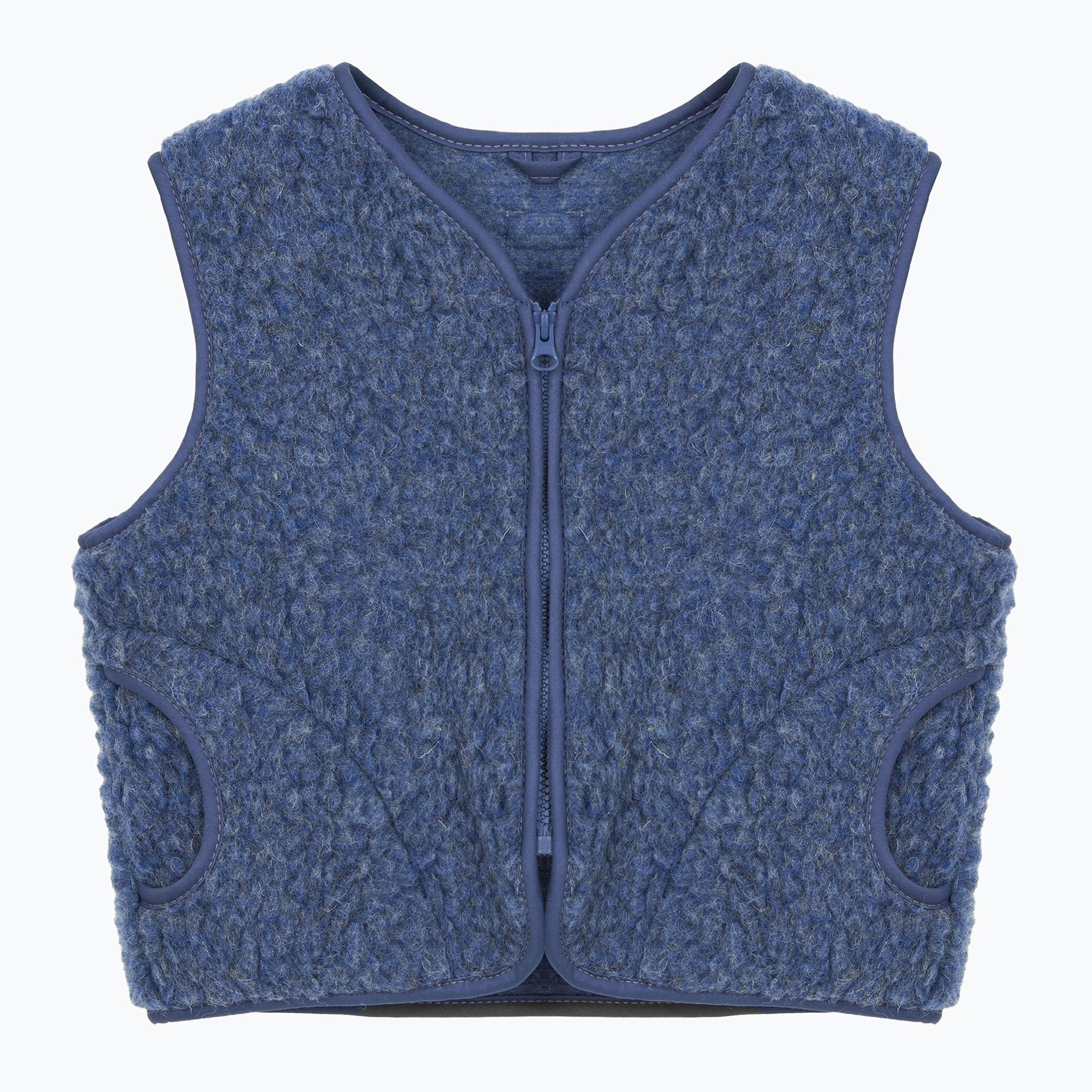 Детски елек KID STORY Merino denim