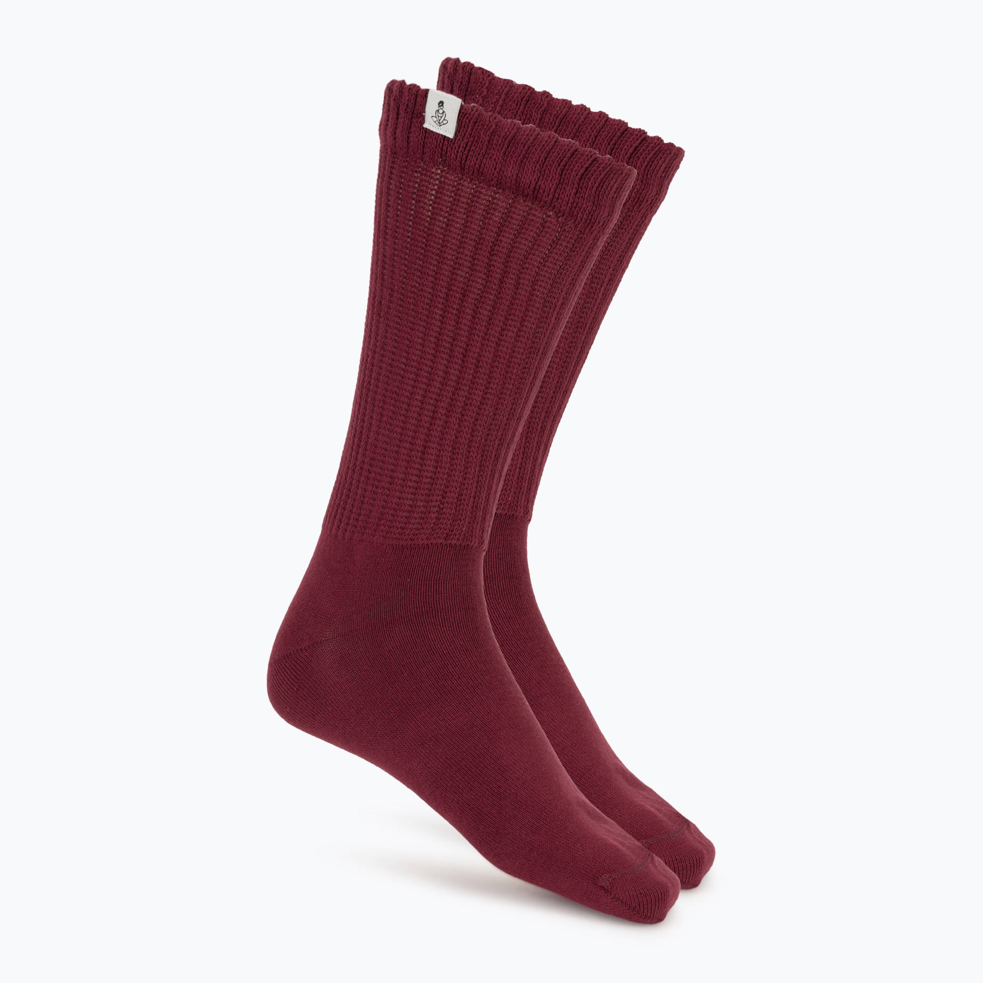 Șosete pentru femei JOYINME Ground Yourself burgundy