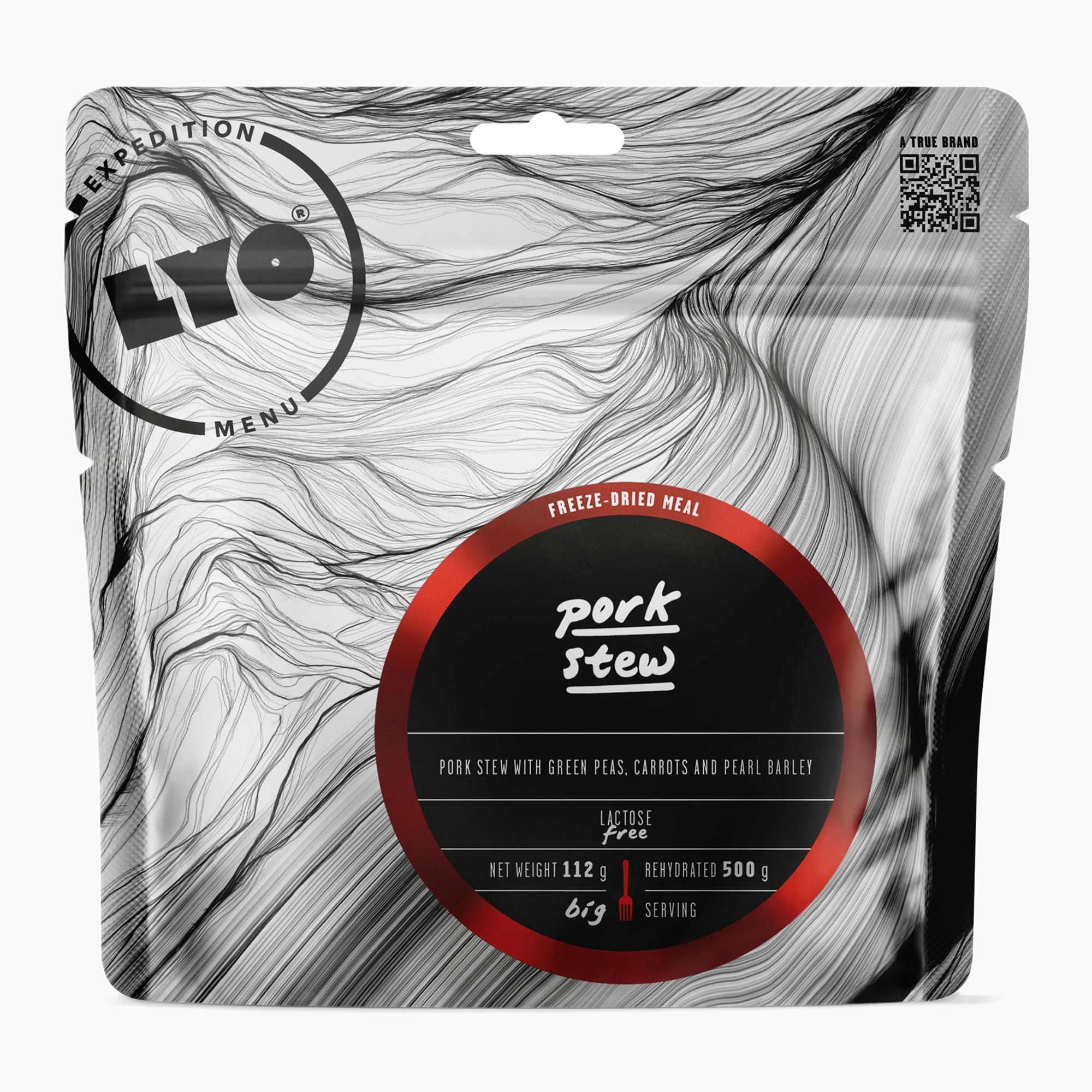 Лиофилизирана храна LYOFOOD Свинско задушено с ечемична каша и грах 370 g