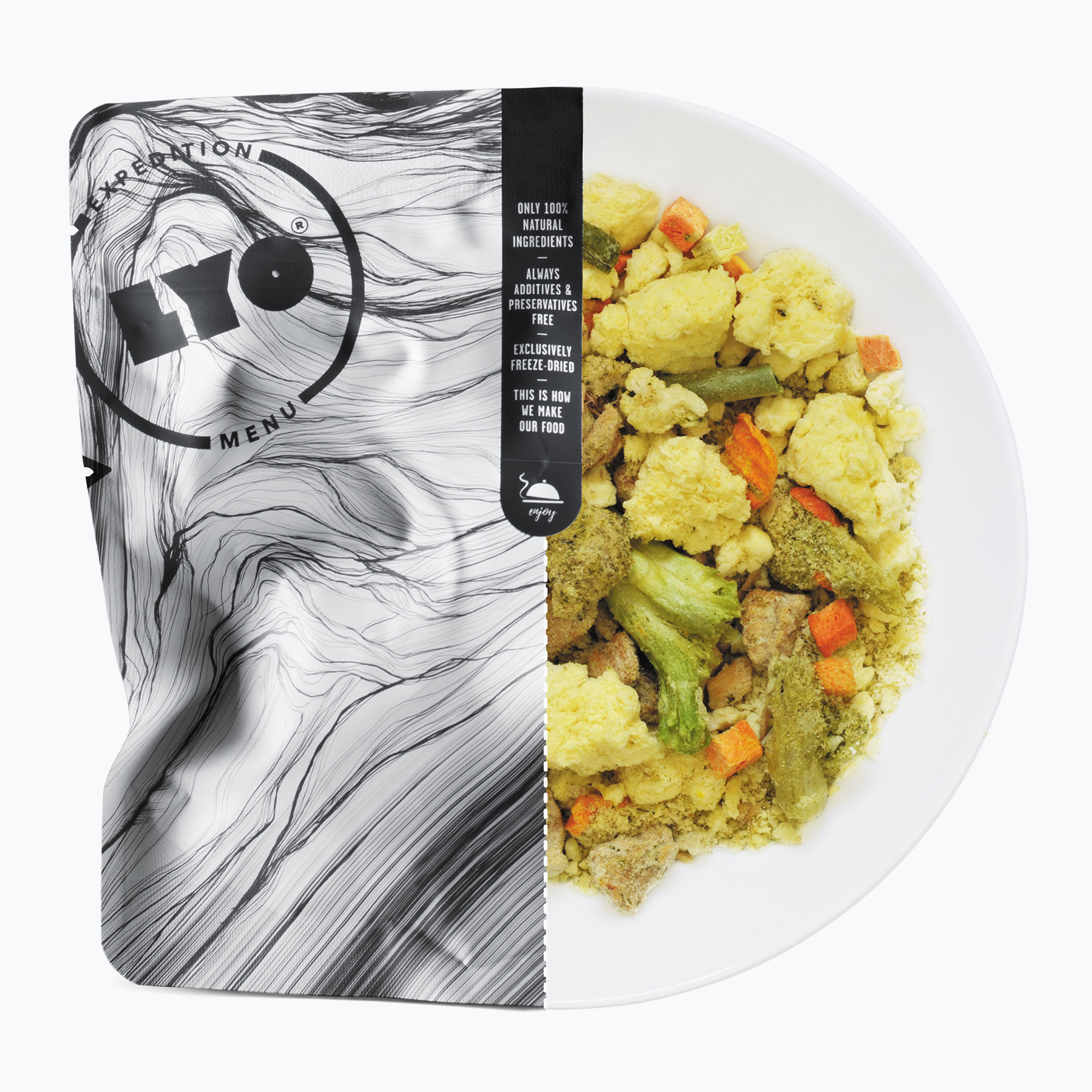 Freeze-dried food LYOFOOD Pork loin in dill 370 g (91 g)